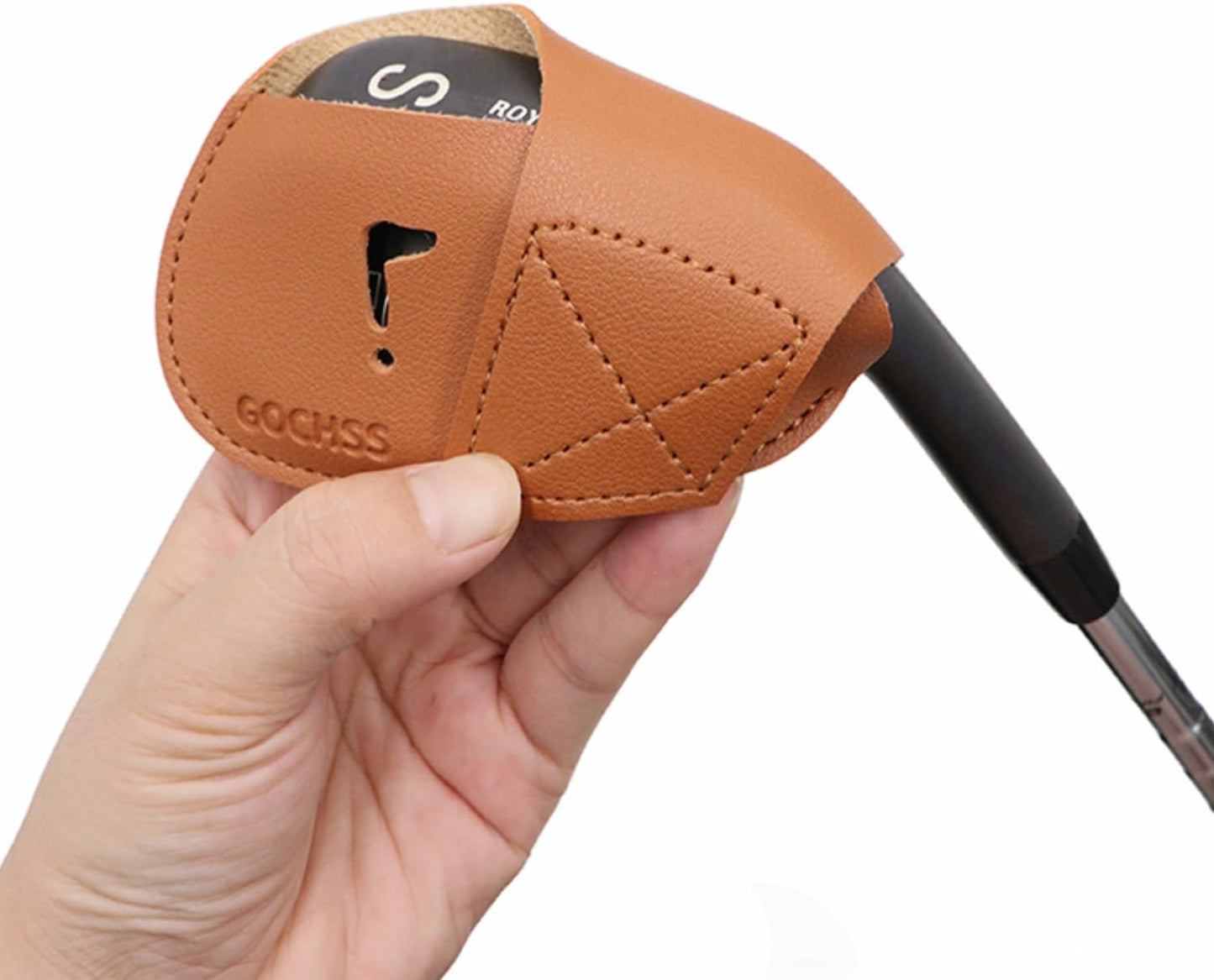 I Golf Iron Headcovers 10pcs PU Fit Both Right-Handed Clubs Golf Club Protector for Titleist Callaway Ping Taylormade Fit More Brands Golf Iron.