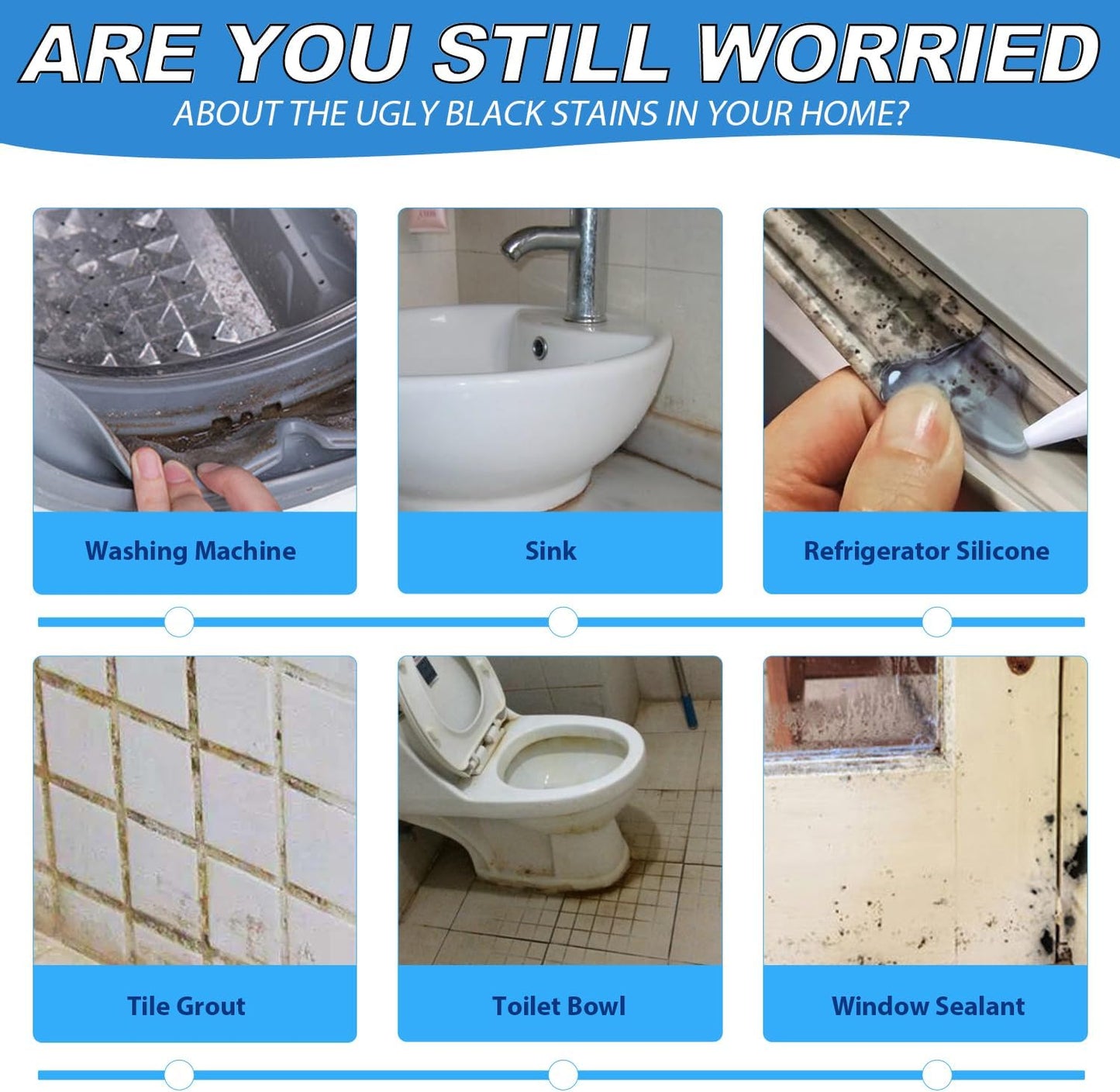 APULITO Household Cleaner Gel Cleaning Gel for Shower Bathroom Tile Sink Kitchen 10 Fl Oz (Pack of 1)