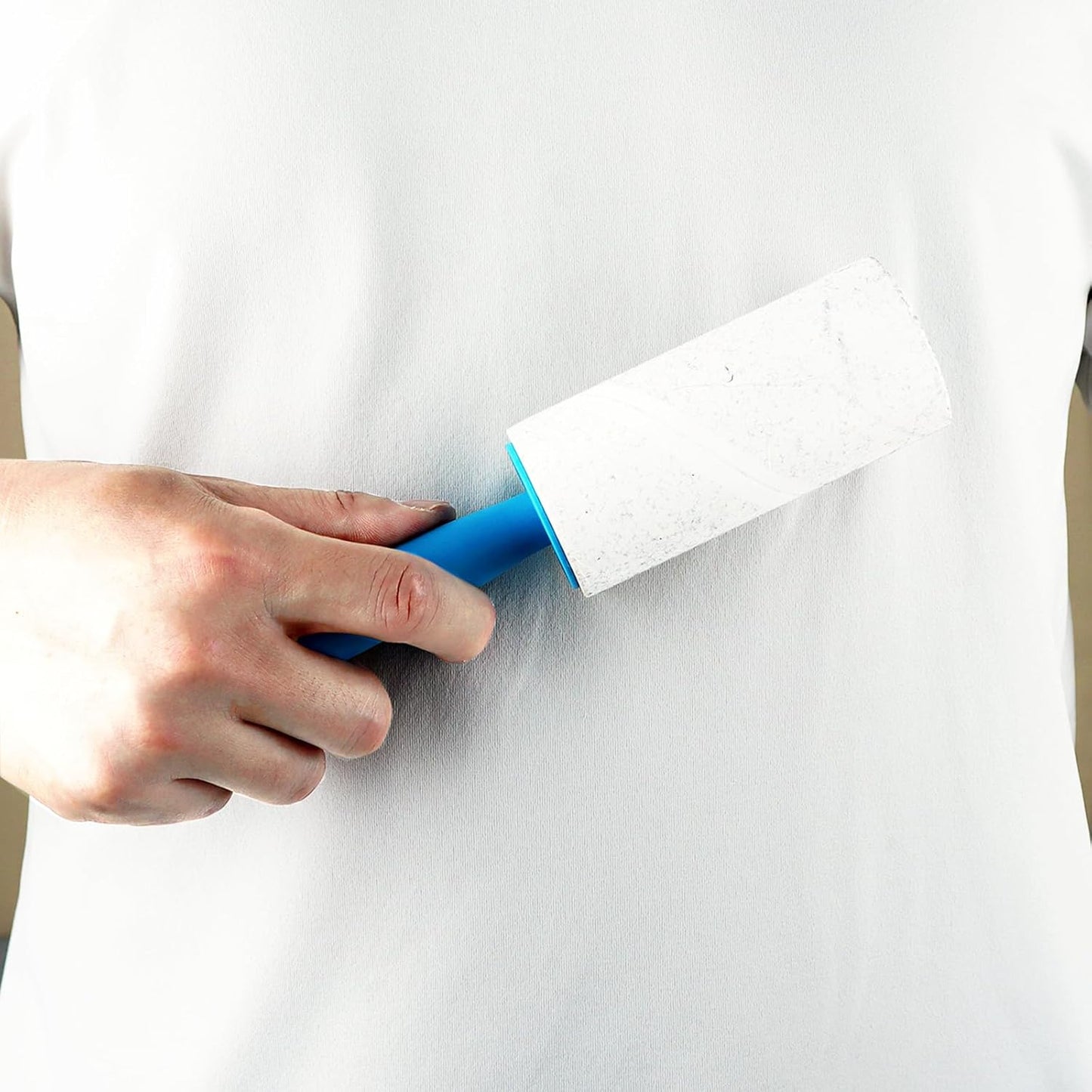 4 inch Lint Roller Refills for Evercare PetLovers Muji IKEA Bastis 4 inch Sticky Rollers for Pet Hair Extra Sticky 60 Sheets per Refill 5 Pack Total 300 Sheets (Inside Diameter 1-1/2 inch)