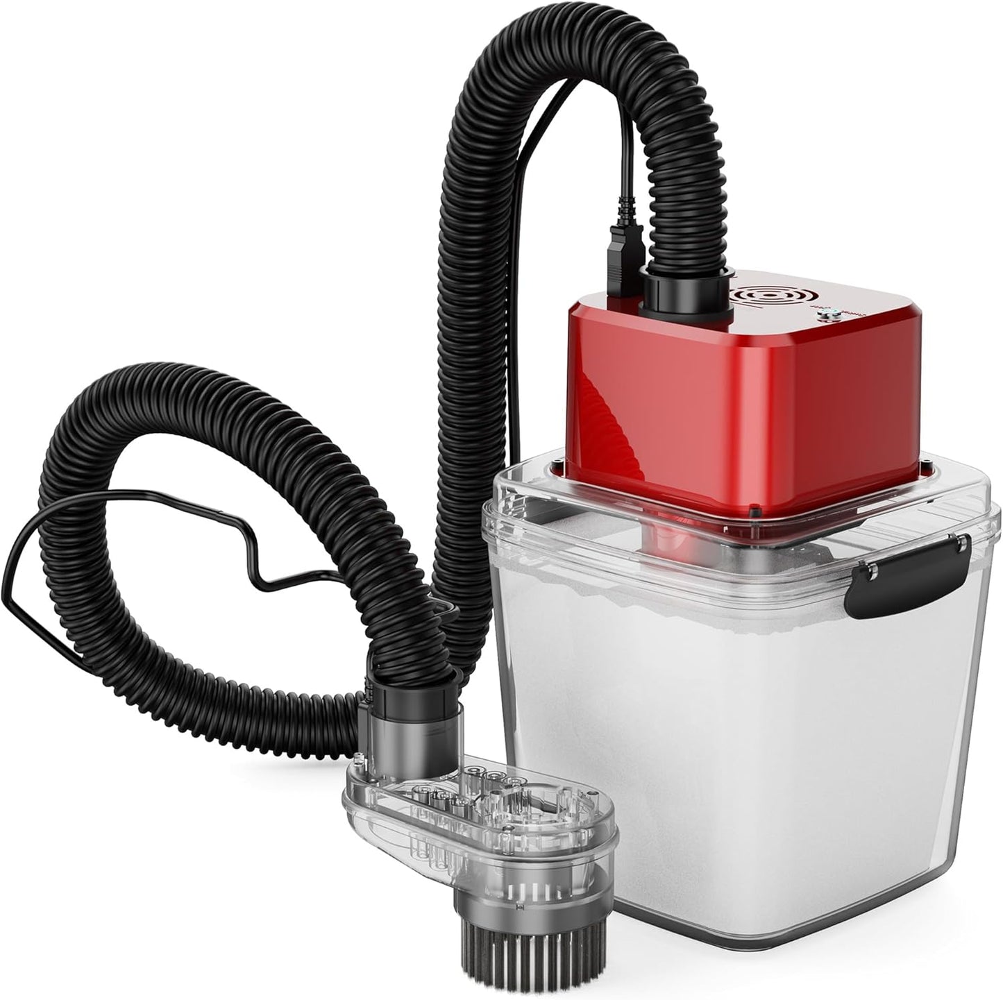 Dust Collector for CNC Machine, Air Filtration System and Powerful Suction 6000Pa, Large Capacity 2.8L Dust Extraction System CNC Kit Compatible with CNC TTC450 Seriers