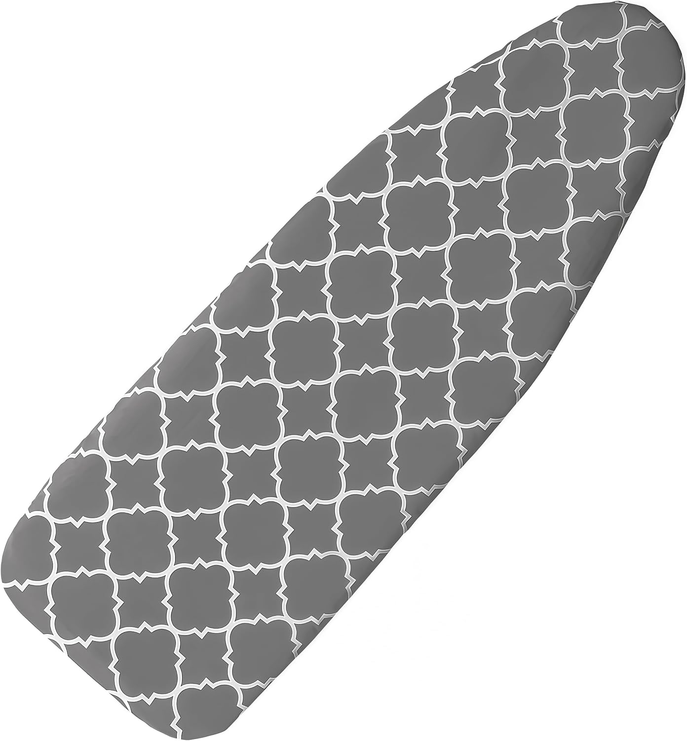 Ironing Board Cover with Two 5MM Thick Feltpads,15"x48"Heat Resistant Replacement Ironing Board Cover and Pad,Fits Standard Ironing Boards,Durability and Easy to Install