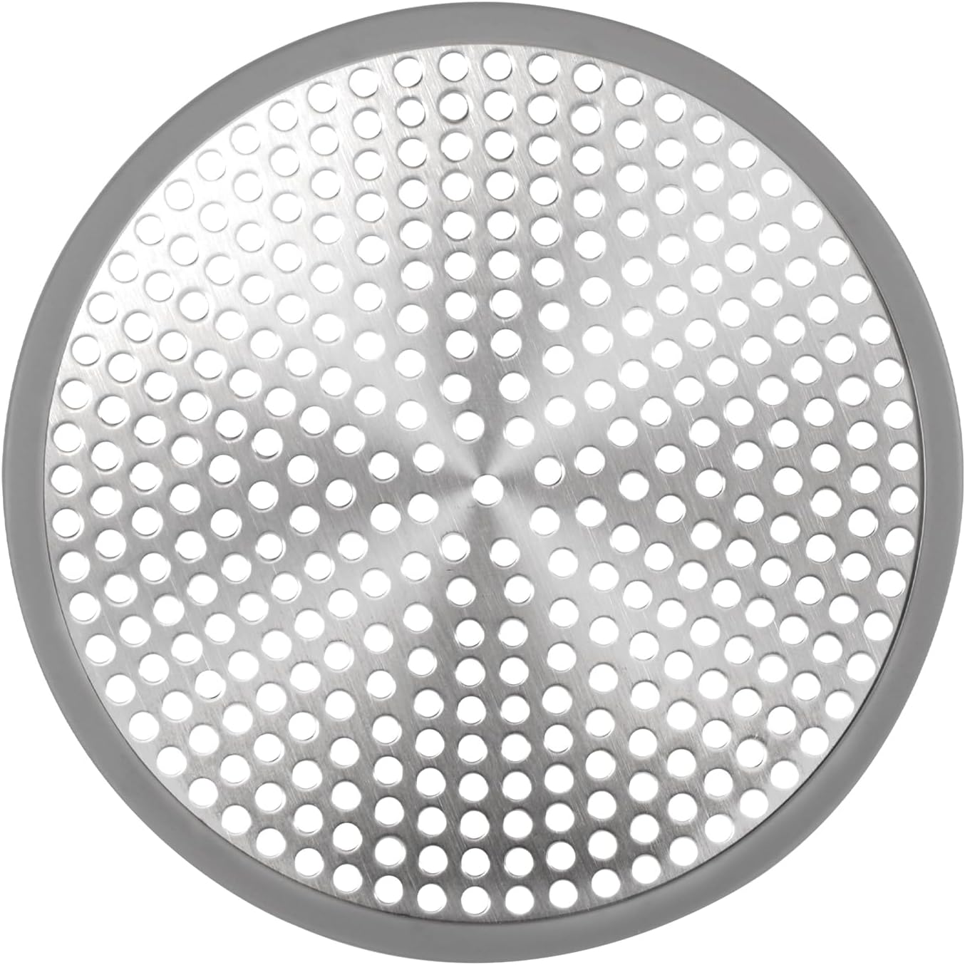 Heavy Duty Stainless Steel Drain Protector, Outside Diameter 4.75" Mesh Metal Sink Floor Drain Cover Plate, for Kitchen Sink/Bathroom Bathtub Wash Basin Floor Drain Balcony Drain Hole, Utility