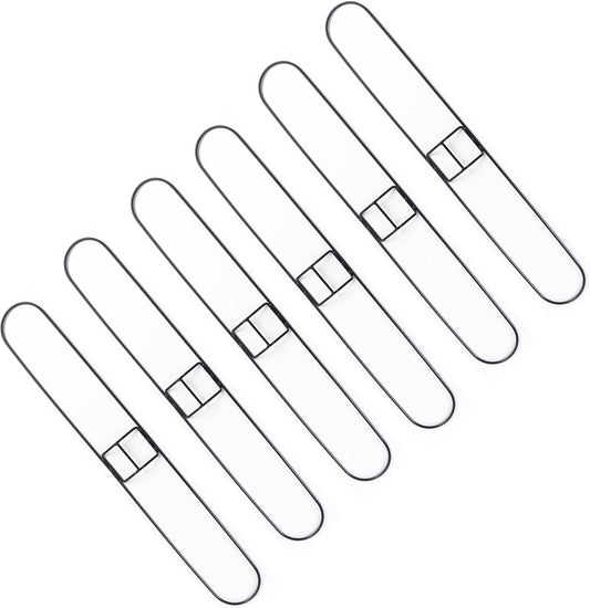 Matthew Cleaning Universal Commercial Clip-on Wire Industries Dust Mop Frame, 36 inch ( Pack of 6) Sold Seperately,Perfect for Floor Cleaning Home/Office/Lobby/Bathroom/Kitchen/Janitor