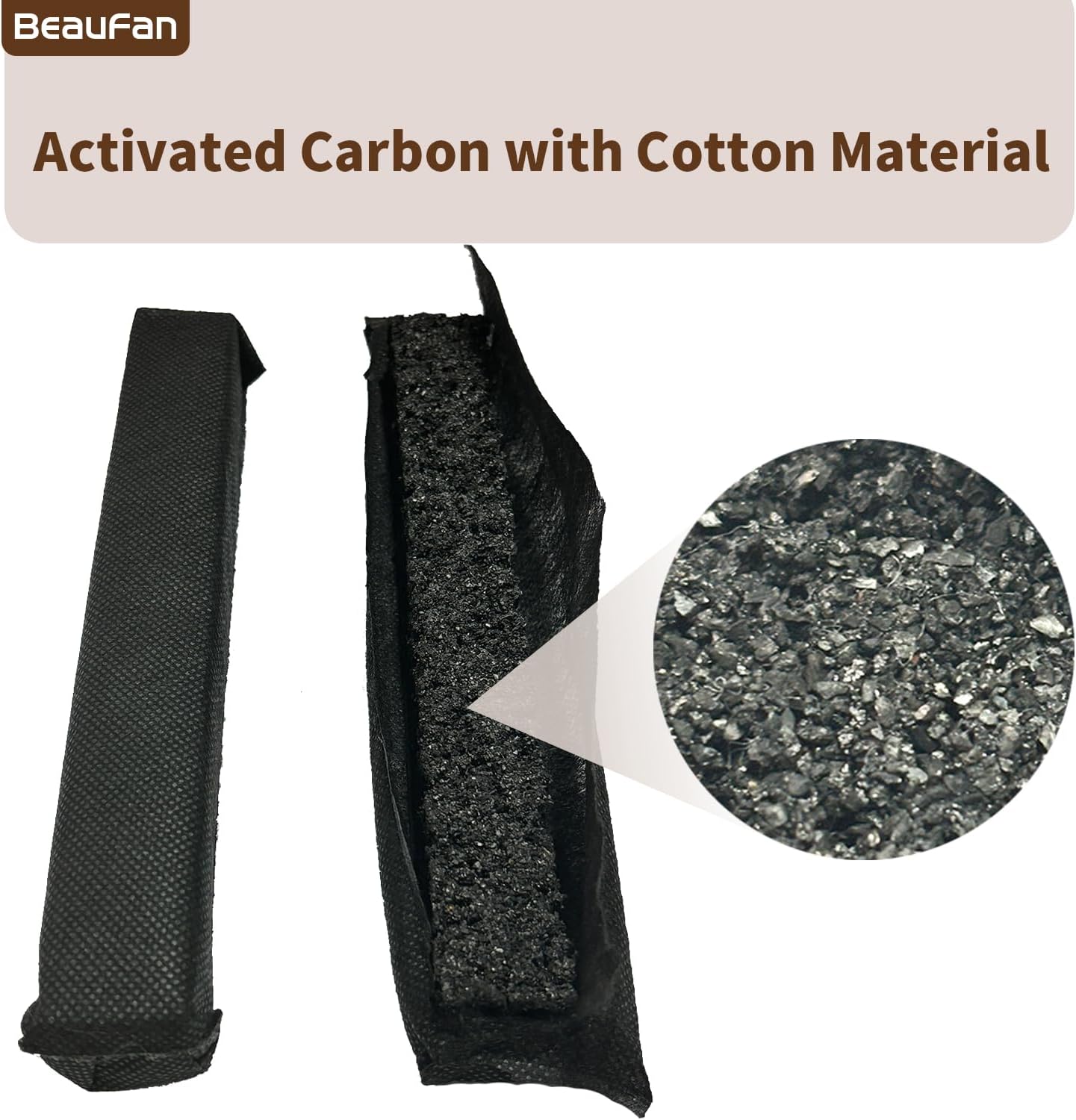 4 Pack Active Airclean Filter 7236280 Replacement for Miele Refrigerator, Odor Eliminator, Odour-Absorbing Active AirClean Filter for Refrigerator