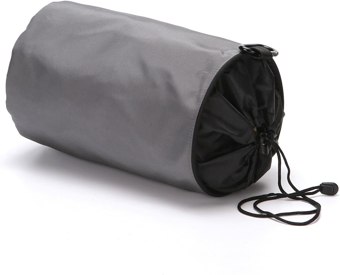 Clothespins Bag Hanging Clothesline Peg Organizer Storage Bags,Dust-proof (Grey)