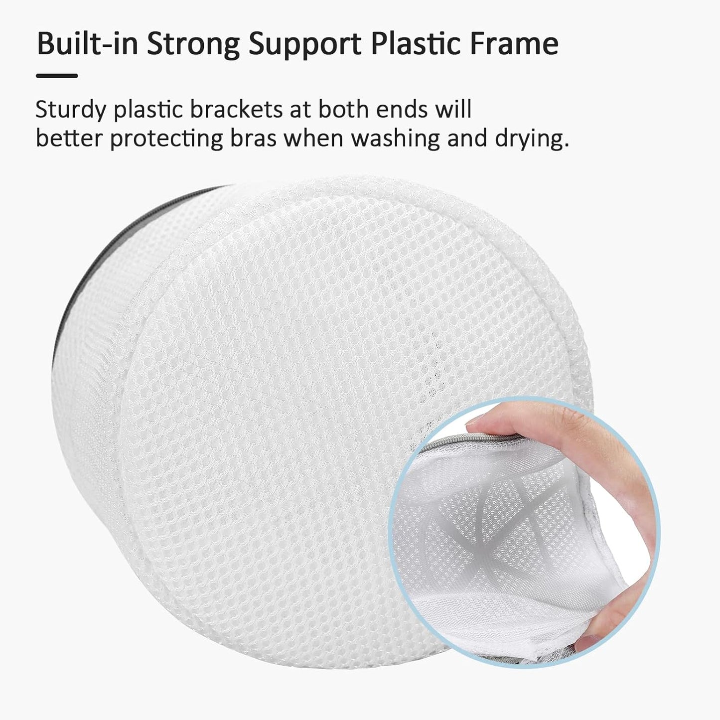 GOGOODA Laundry Mesh Bag Bra Wash Bag for Lingerie, Underwear, Delicates (3 Set)