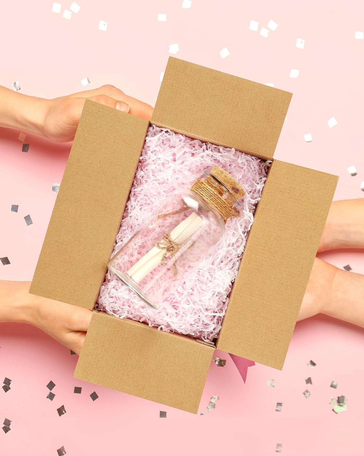 Assorted-Sizes-Shipping-Boxes-40-Pack: 10x7x5 & 11x6x6 Small-Shipping-Boxes-Mailers, White Corrugated-Cardboard-Boxes-for-Packing-Small-Business Mailing