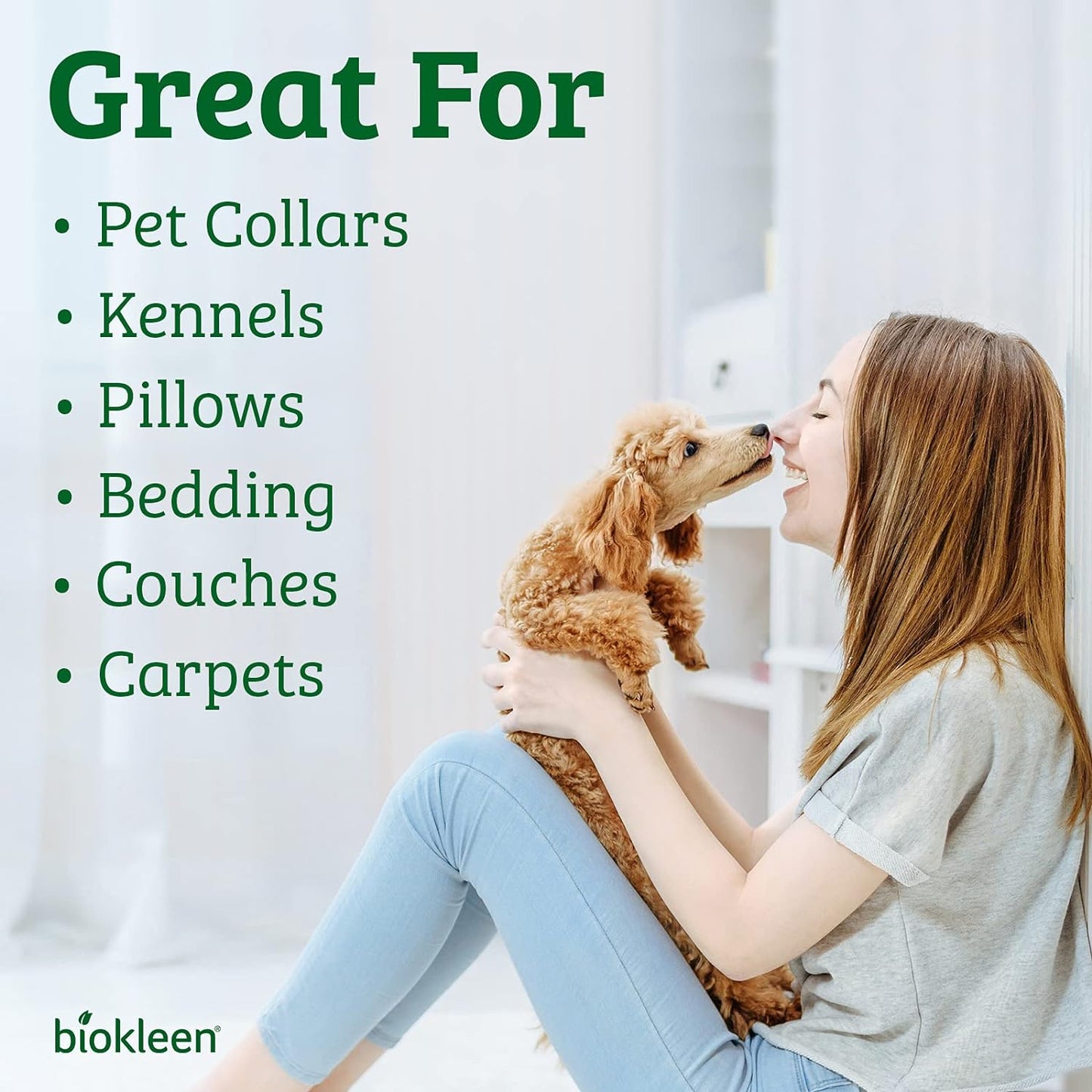 Biokleen Bac-Out Pet Stain Remover - 2 Gallon - Enzymatic, Natural, Destroys Stains & Odors Safely, for Pet Stains on Carpets - Eco-Friendly, Plant-Based