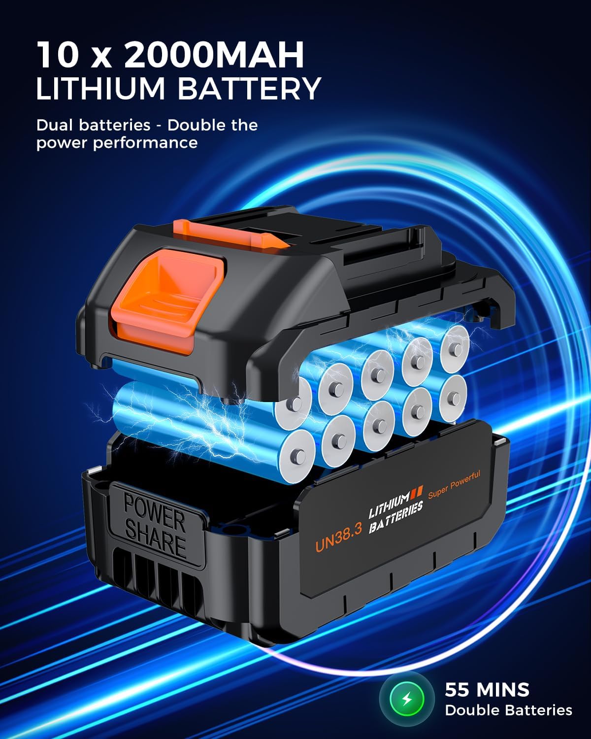 Car Vacuum Portable Cordless,35000PA High Power Suction & Blower, Wireless Handheld Vacuum Cleaner for Car, Home, Office, Pet（Warm Radiance Black）