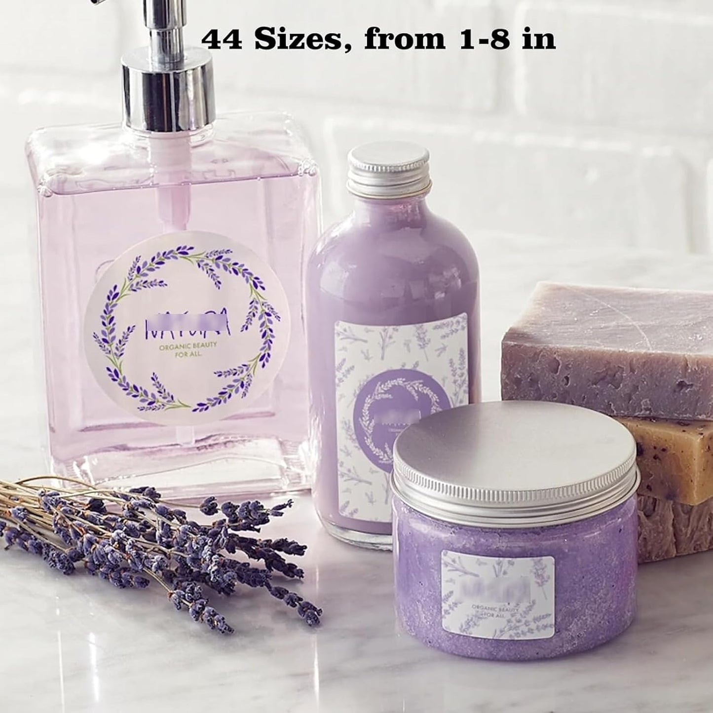 Custom Rectangle Stickers for Business Logo, Custom Rectangle Labels for Candle Jar Coffee, 30-300 pcs, Waterproof Glossy Vinyl Stickers, Upload Your Design (8x2 in)