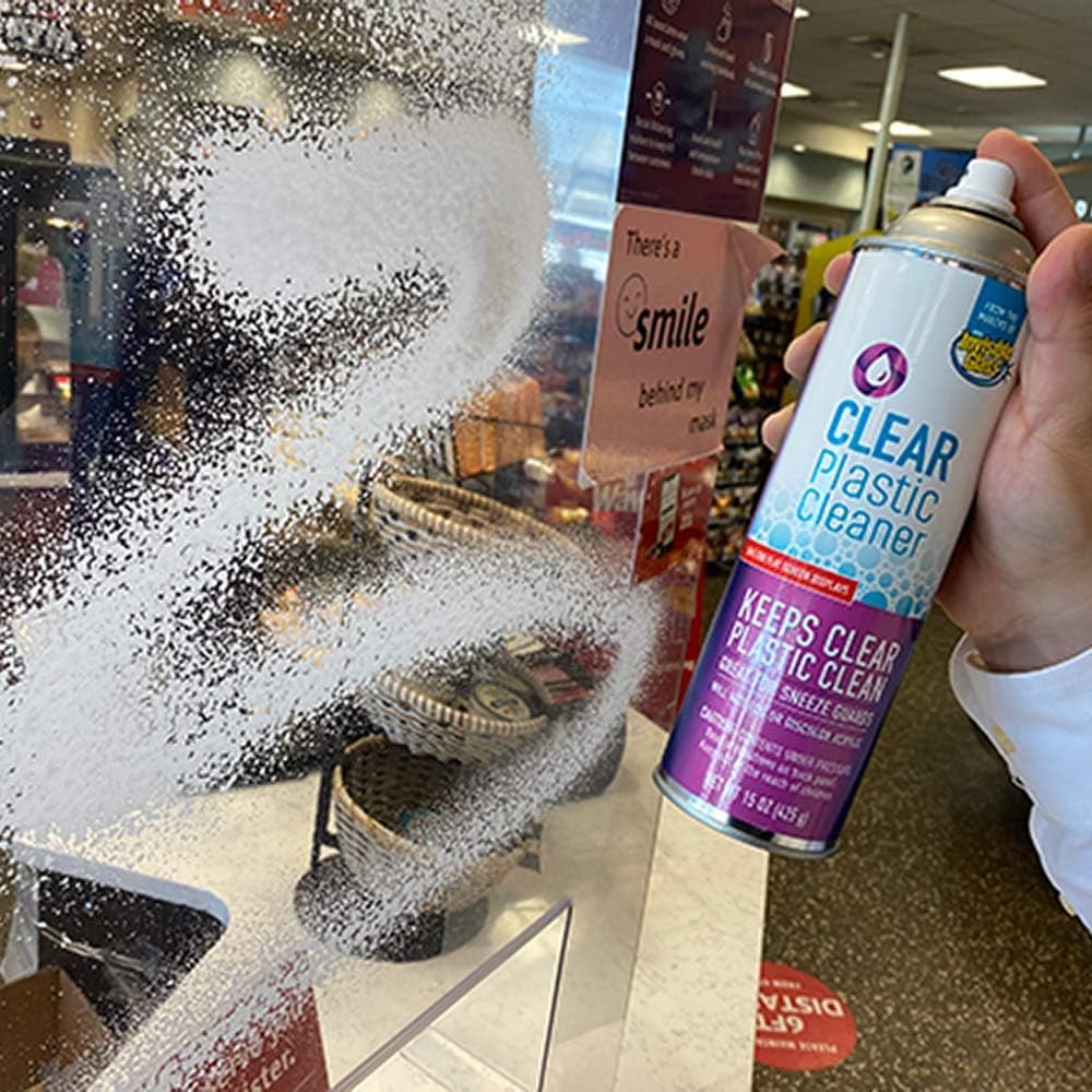 Invisible Glass 91014-4PK Clear Plastic Cleaner - Cleans and Protects Plastic on Electronics, Appliances, Eyewear, Cars, Trucks, RVs, Boats & More - Helps Prevent Fog and Static - 19 oz (Pack of 4)