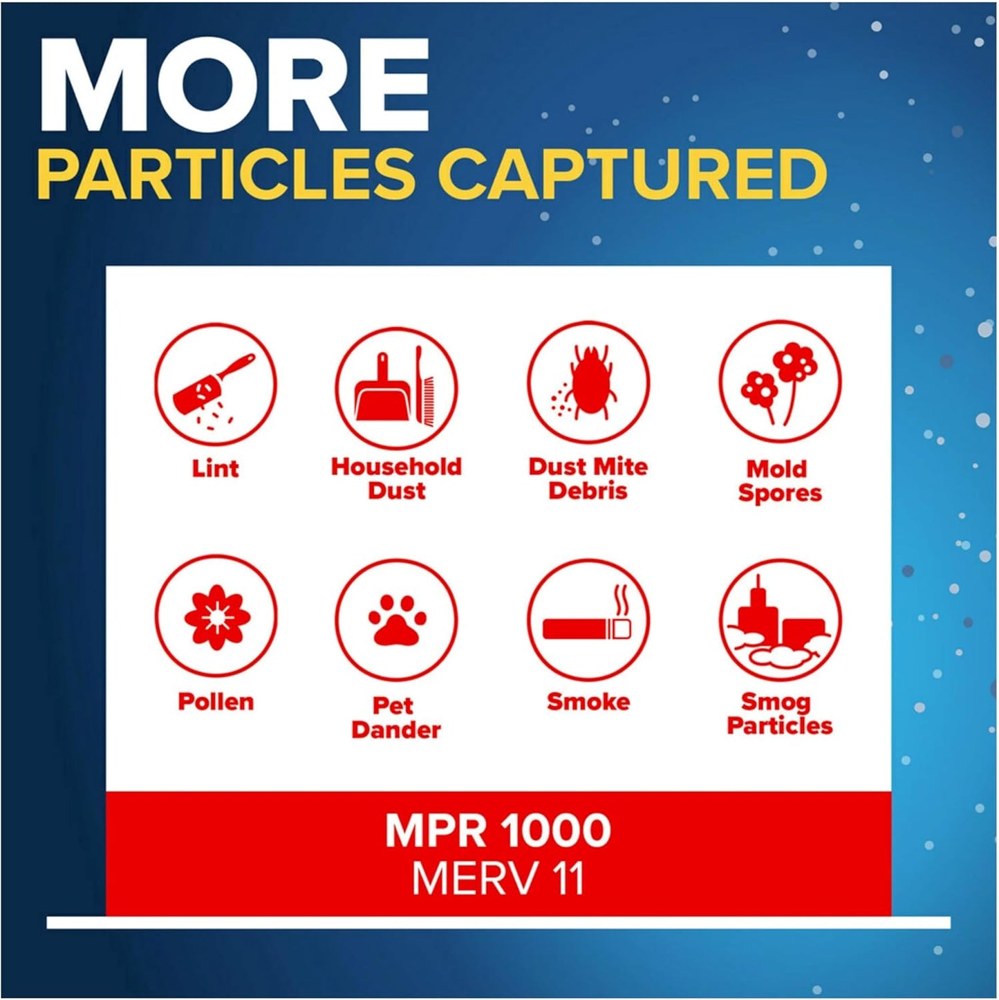 Filtrete 16x30x1 AC Furnace Air Filter, MERV 11, MPR 1000, Micro Allergen Defense, 3-Month Pleated 1-Inch Electrostatic Air Cleaning Filter, 4 Pack (Actual Size 4-Pack 29.813x15.813x0.656 in)