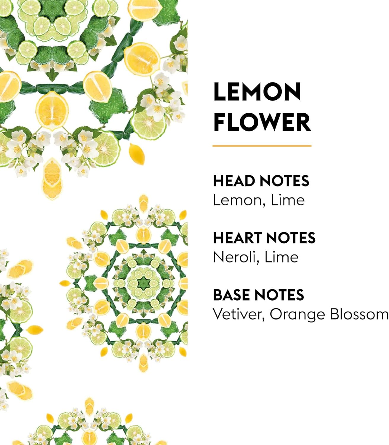 Lemon Flower - Lampe Berger Fragrance Refill for Home Fragrance Oil Diffuser - 33.8 Fluid Ounces - 1 Liter