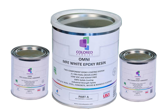 colored epoxies White Epoxy Resin for Bar Tops, Table Tops, Wood, Concrete, Epoxy Art & Crafts 1.5 Gallon