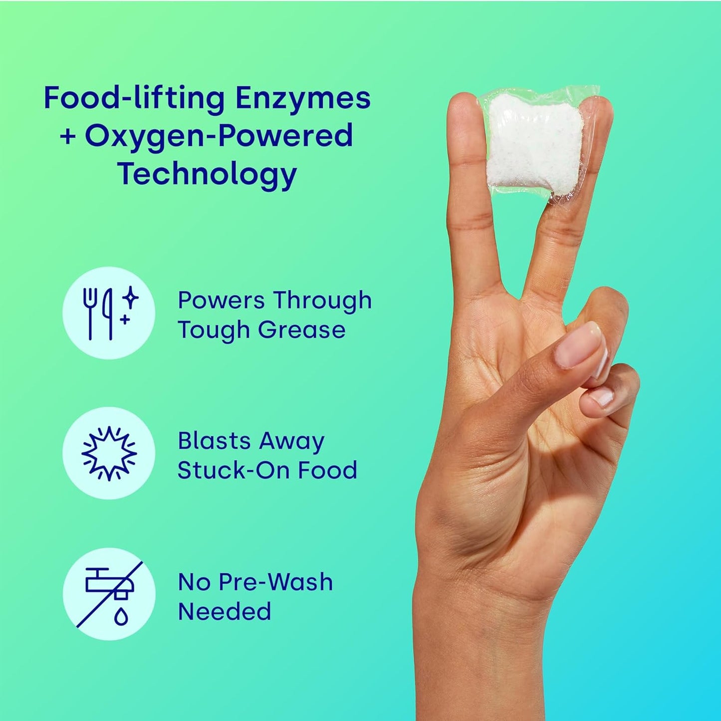 Dropps UltraWash Dishwasher Pods, Unscented (64 Count) - Biobased Power Deep Clean Dishwasher Detergent Tablets for Sparkling Shiny Dishes - No Rinse Aid or Pre-Wash Needed - Dishwashing Pods