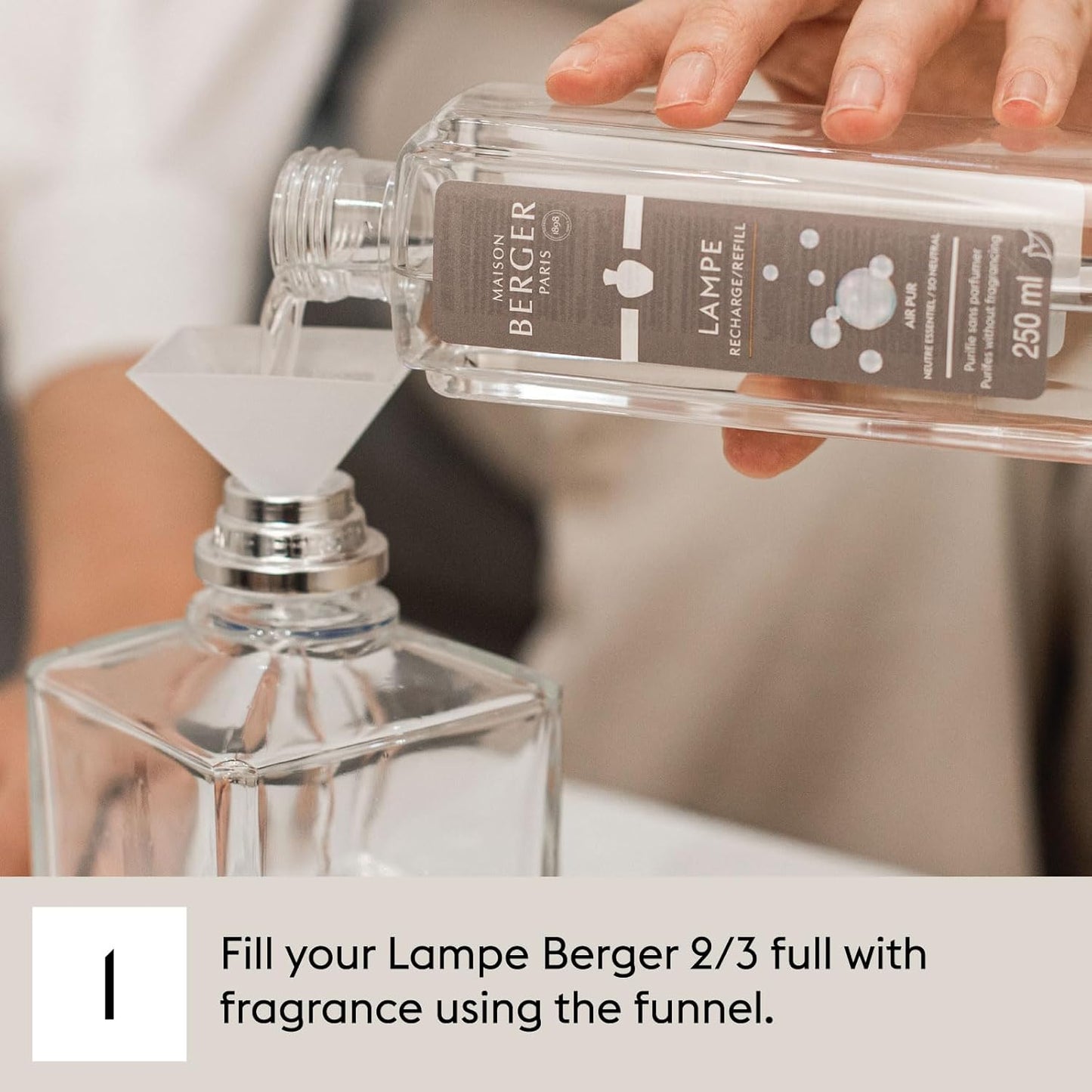 MAISON BERGER - Agaves Garden - Lampe Berger Fragrance Refill for Home Fragrance Oil Diffuser - Air Freshener - 33.8 Fluid Ounces - 1 Liter