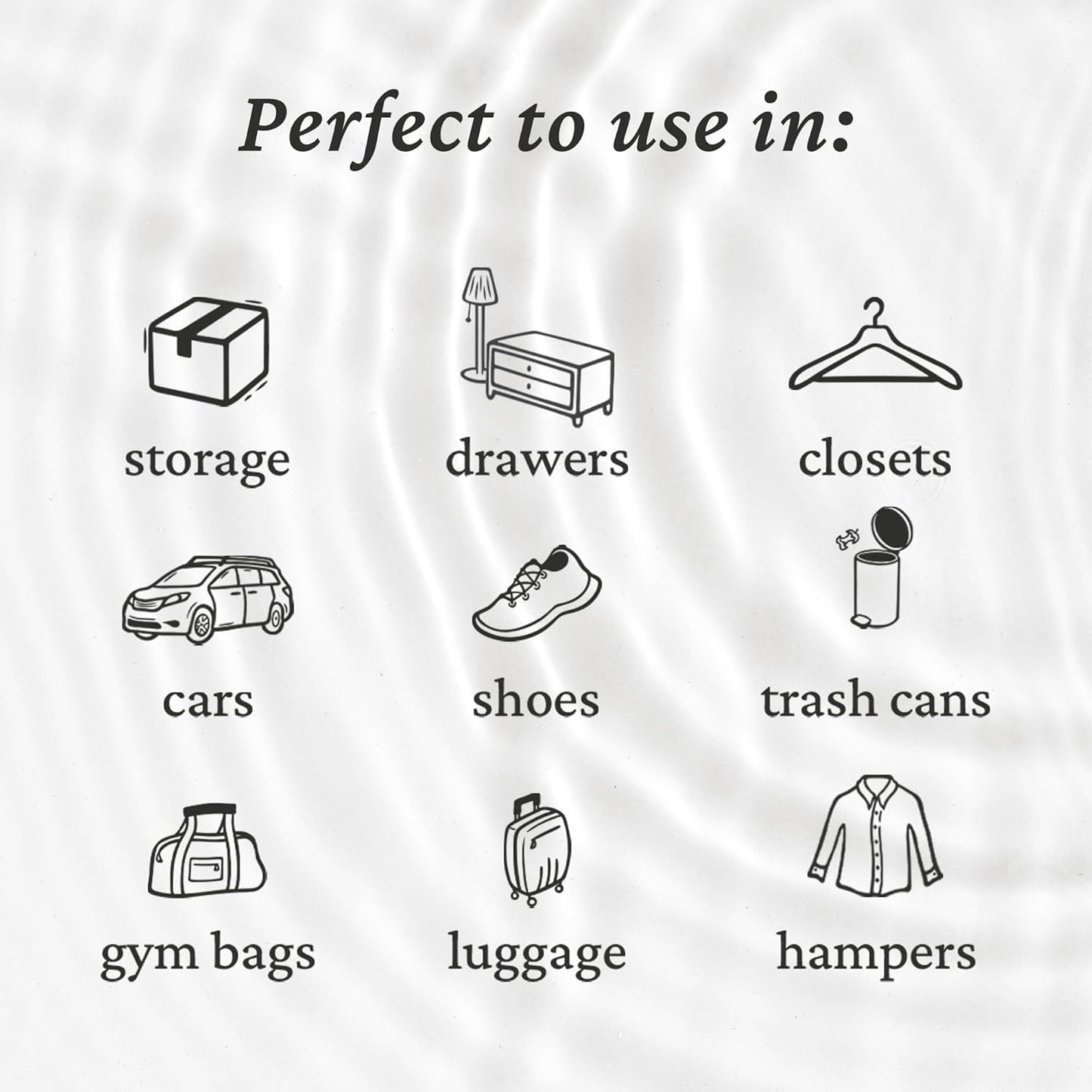 Fresh Wave Odor Eliminating & Deodorizing Packs | Bag of 16