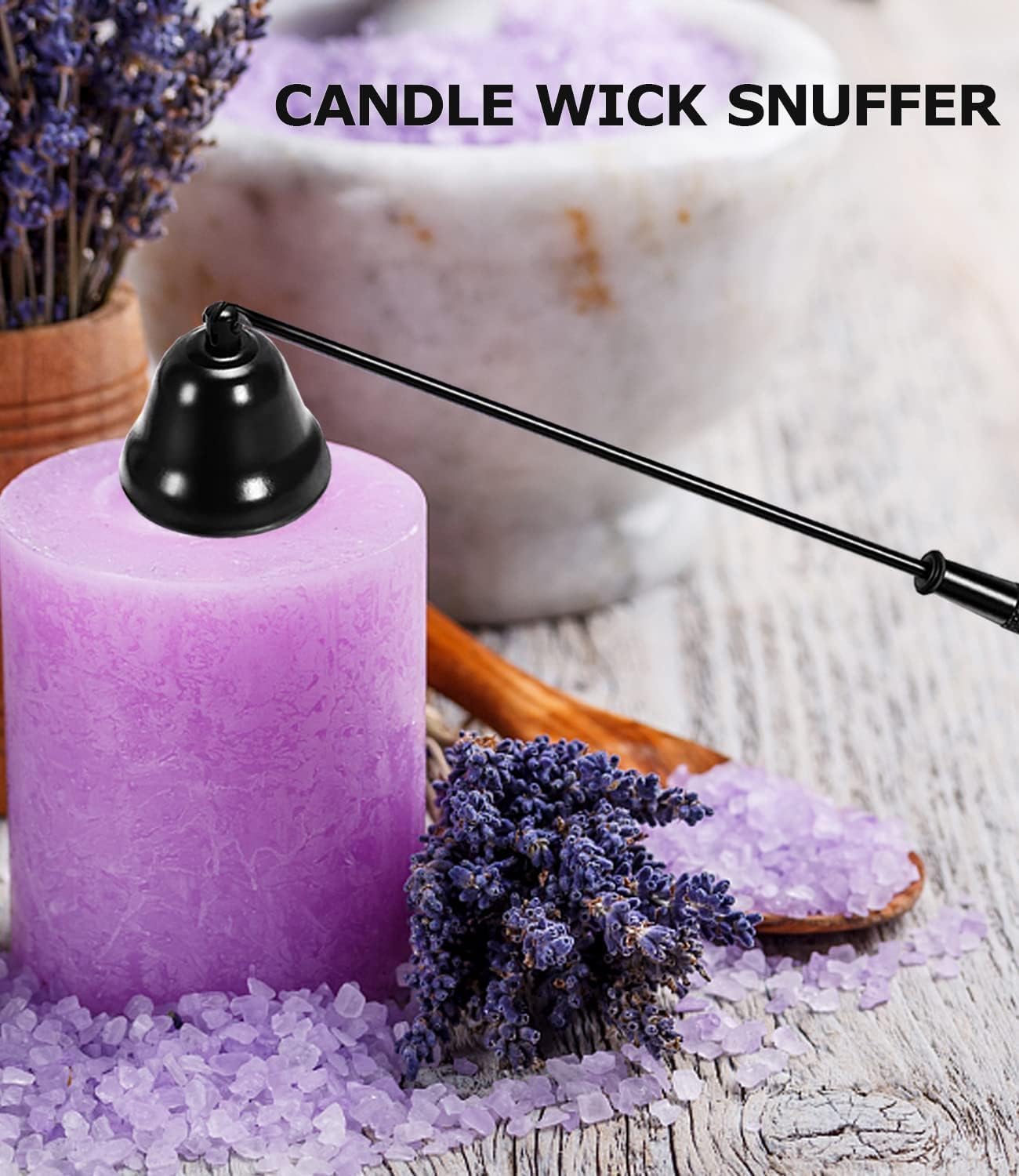 5 IN 1 Candle Wick Trimmer, Electric Candle Lighter Rechargeable, Candle Snuffer, Candle Wick Cutter, Candle Wick Dipper Accessory Candle Making Kit,with Storage Tray Plate for Gifts Candle Lovers