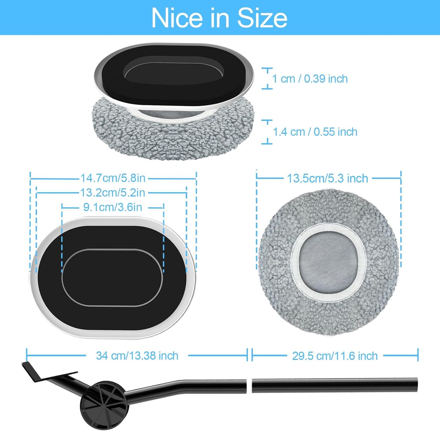 Furniture Sliders for Hardwood Floors: Multi-Surface 3-in-1 Furniture Movers Sliders - Moving Pads with 8PCS Carpet Sliders+4PCS Hard Floor Socks+1 Lifter - Protect Floor and Easily Move Furniture