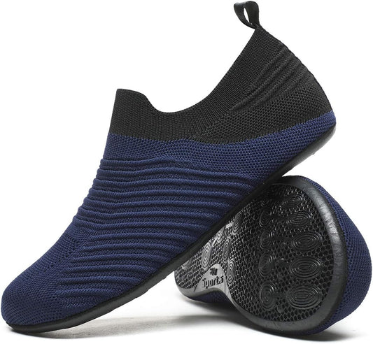 Adult Indoor House Slippers Socks Lightweight Non Slip Grip House Home Shoes for Women Men