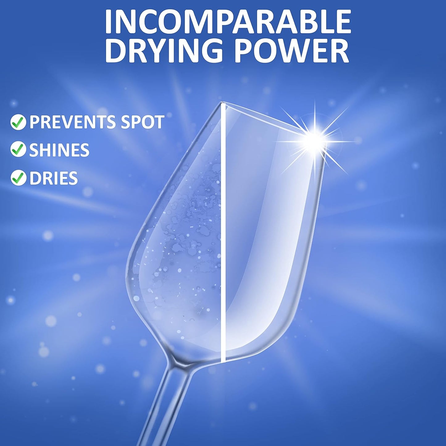 Nature Clean All Natural Dishwasher Rinse Aid Cleaner, Liquid Dishwasher Rinse Agent for Spot-Free Glass & Cutlery in Hard Water, Non Toxic Dish Washer Rinse Aid & Stain Remover, 8 oz/250ml, Pack of 3