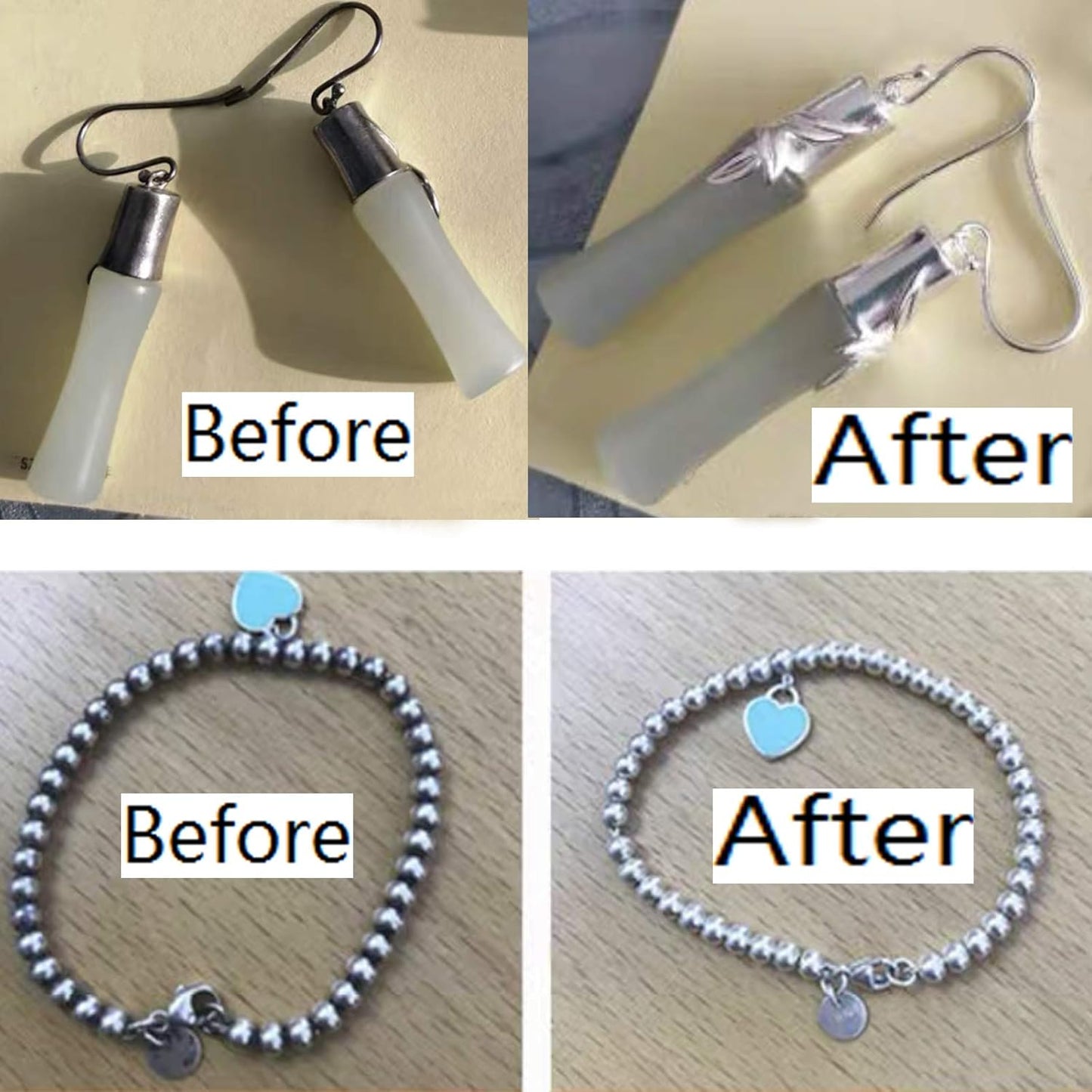 50pcs Jewelry Cleaning Cloth Polishing Cleaning Cloths for Sterling Silver Gold Platinum Platinum Jewelry, Watch Coins Non Toxic Tarnish Remover Keeps Jewelry Clean and Shiny, 3.2 x 3.2 inches