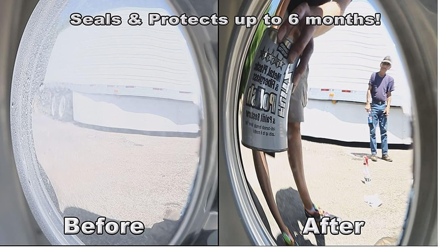 Flitz Multi-Purpose Metal Polish Paste - 5.29oz Tube of USA-Made Chrome Polish - Works on Stainless Steel, Aluminum, Plastic, Jewelry and Cars - Non-Abrasive Cleaner & Rust Remover (10 Pack)