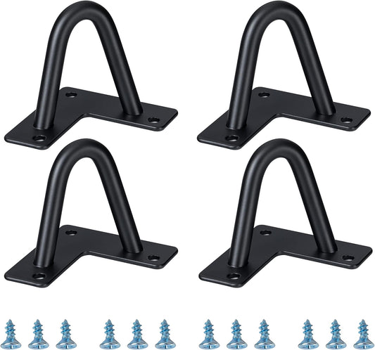 Hairpin Legs Black 4 Piece Set - DIY 3" Metal Table Legs for Cabinets, Wardrobes, TV Cabinets, Drawers, Nightstands, Jewelry Boxes, Coffee Tables and More