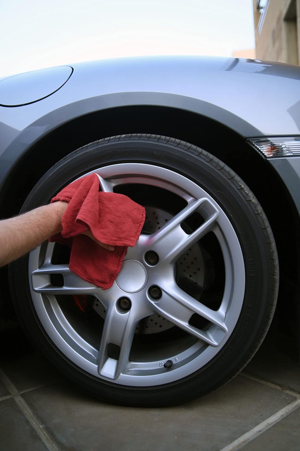 Avalon Towels Cotton Shop Rags – (Pack of 100) Size 12x14 Inches Cleaning Rags – Absorbent Shop Towels and Multipurpose Cleaning Towels for Automobiles, Industries, Garage and Homes