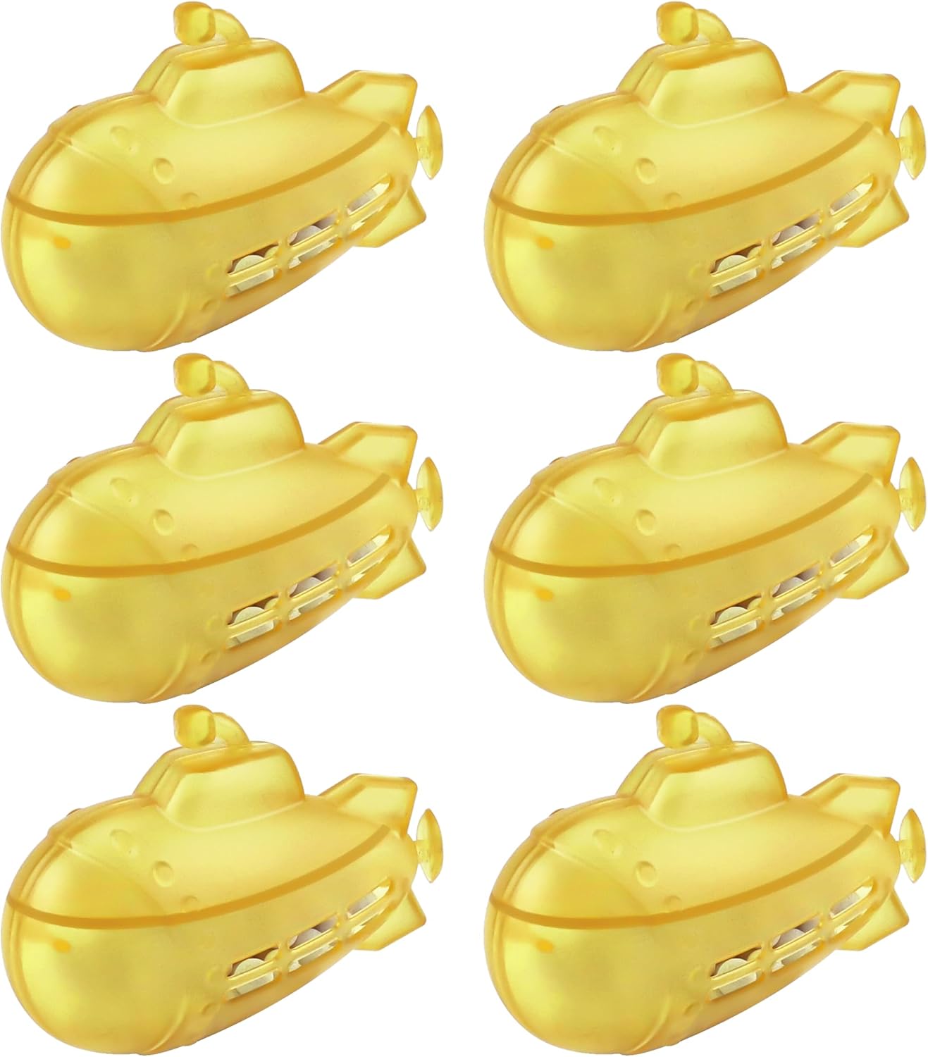 AMI PARTS Universal Humidifier Cleaner Fish for All Humidifiers and Fish Tank, Purifie Water, Soften Hard Water, Prevents Hard Water Build-Up, Humidifier Cleaner Float Submarine(6 Pack)