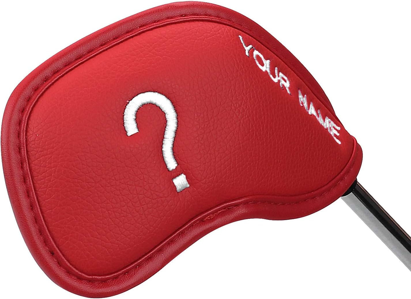 CRAFTSMAN GOLF 12pcs or 1pc Thick Synthetic Leather Golf Iron Head Covers Set Headcover Fit All Brands Callaway Ping Taylormade Cobra Etc. Also Custom Name