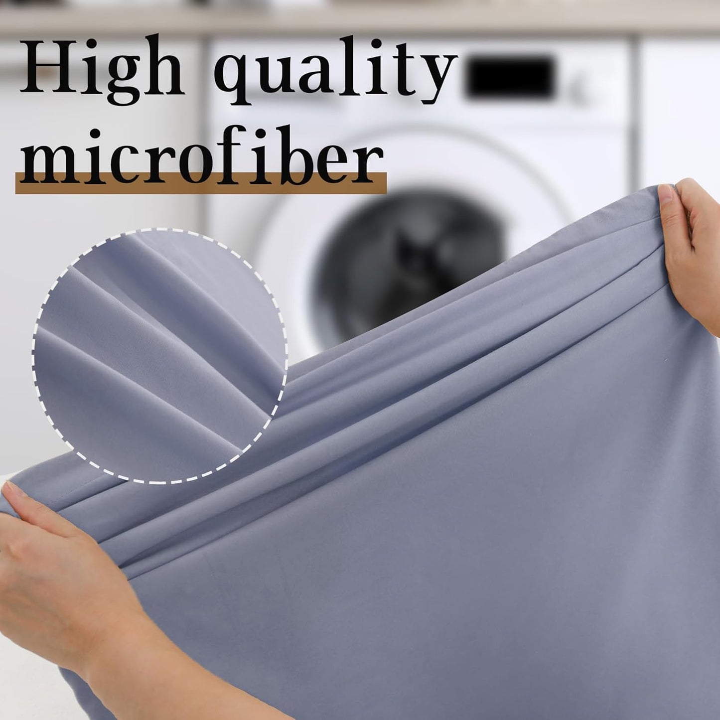 ZPECC Travel Laundry Bag 24 Pack,Bulk Extra Large Heavy Duty Bags, Durable Dirty Clothes Organizer With Drawstring, Fit a Basket or Hamper (40" X 30",Purple Hemp)