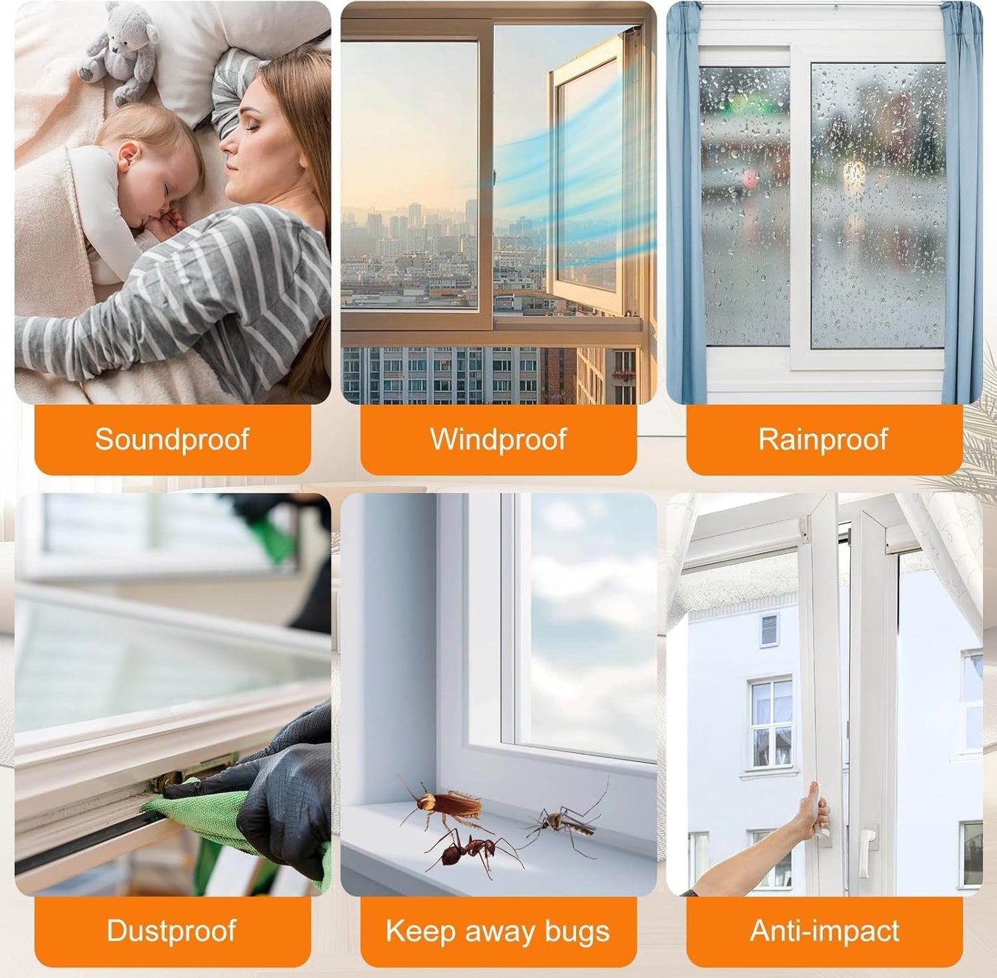 39.4FT Brush Weather Stripping, Neat Pile Self Adhesive Seal Strip for Windows and Door, Weatherstrip for Soundproofing, Windproof, Dustproof, Stronger Stickiness, 0.35'' Wide x 0.35'' Thick, Black