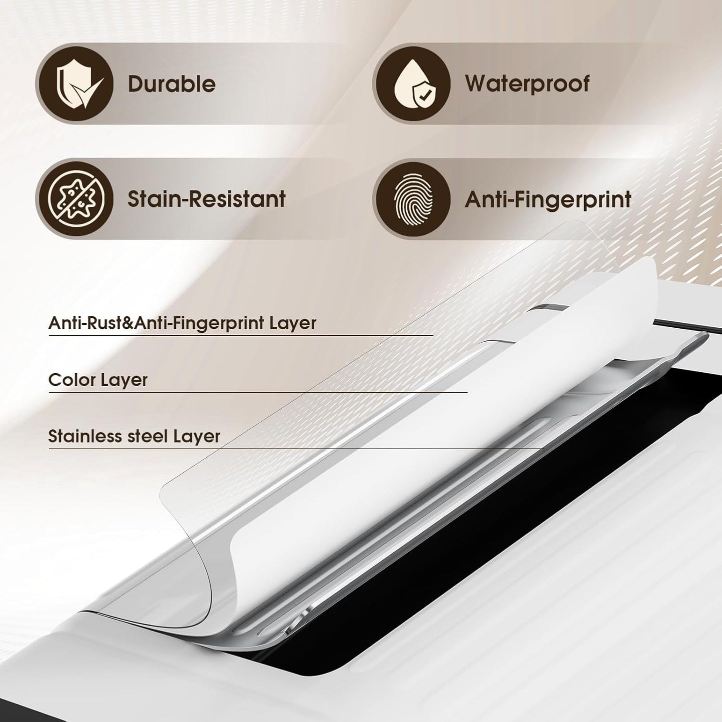 CEROELDA Small Trash Can with Lid-5L/1.3 Gal, Stainless Steel Outdoor Dog Poop Garbage Can-Farmhouse Retro Metal Waste Bin w/Step Pedal for Bathroom Bedroom Office-Soft Close-White