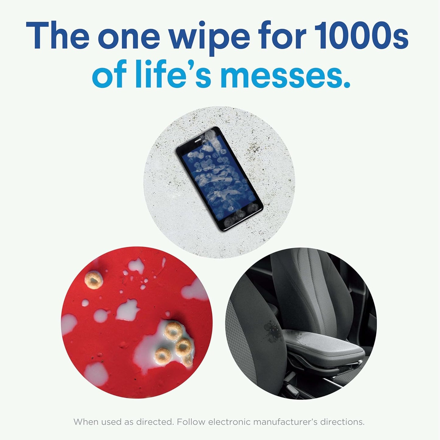 Clorox Disinfecting Wipes Value Pack, Household Essentials, 75 Count, Pack of 3 (Package May Vary)