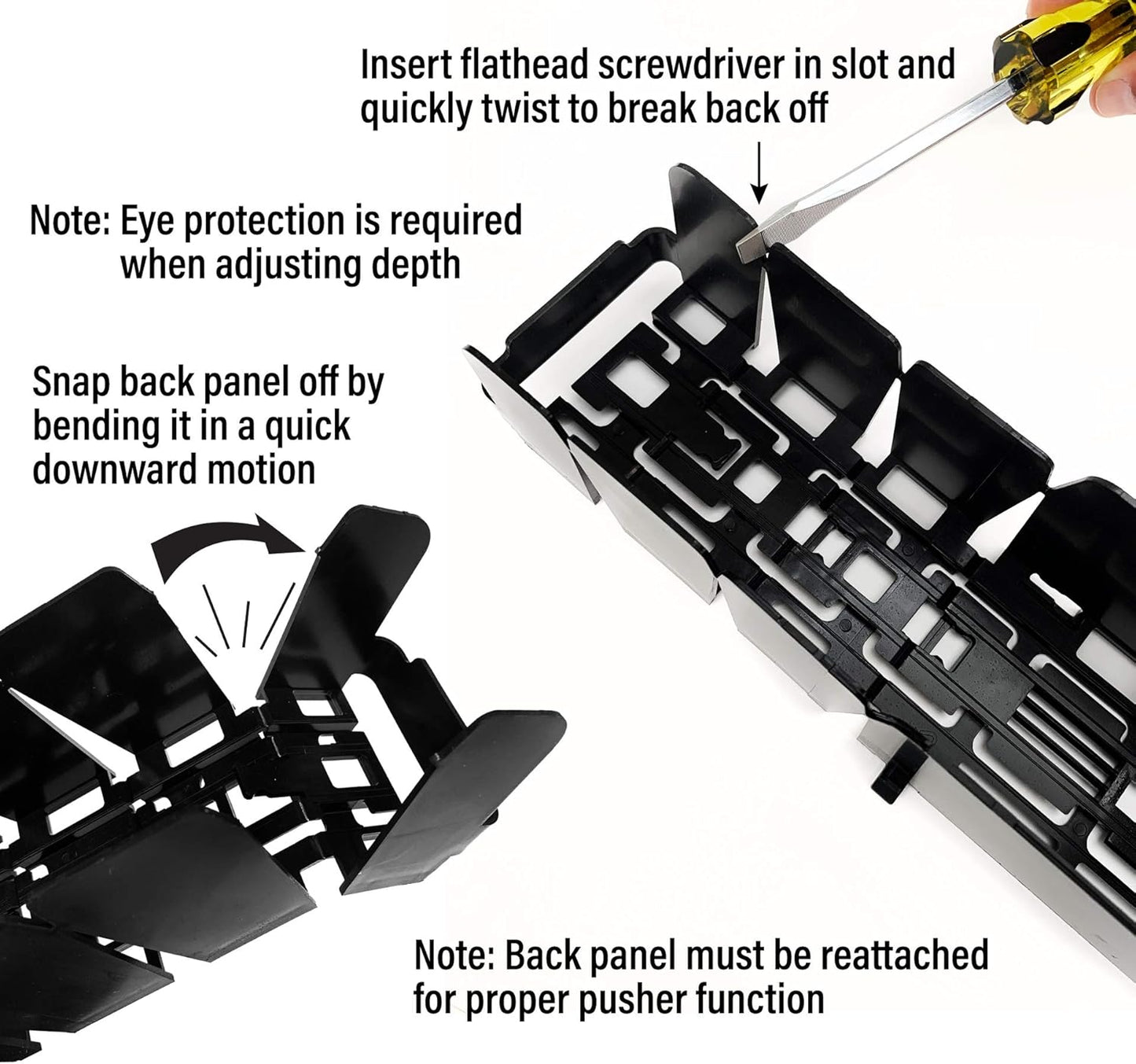 Display Technologies Fridge Organizer & Soda Can Dispenser for Refrigerator - Drink Dispenser & Refrigerator Storage (2-Pack)