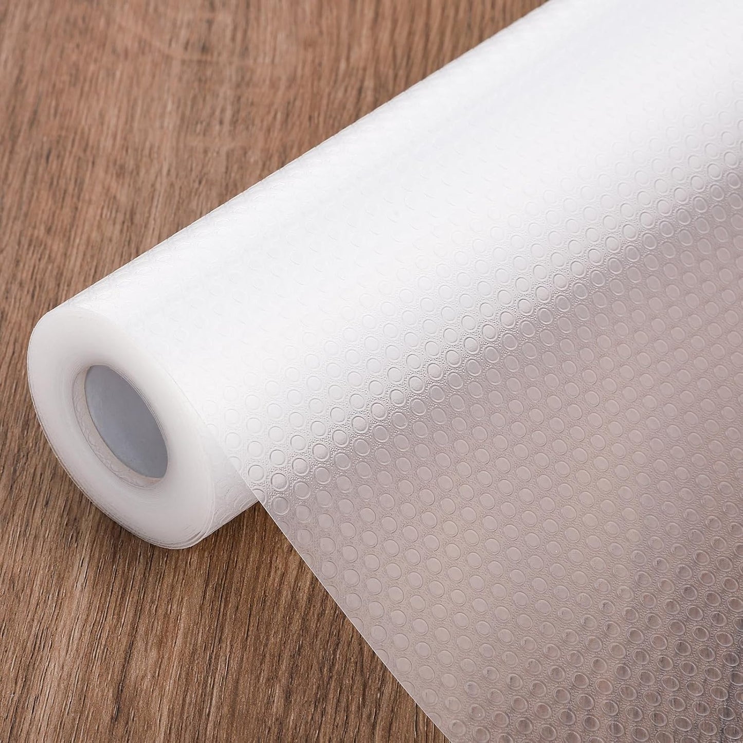 Drawer Liners for Kitchen Cabinets, 23.6"W x 197"L x 0.03"T, Cupboard Liner, Non-Adhesive & Non Slip for Home and Kitchen Shelf, Drawer, Cabinet, Refrigerator, Dresser, Cupboard, RV (Polka Dot)