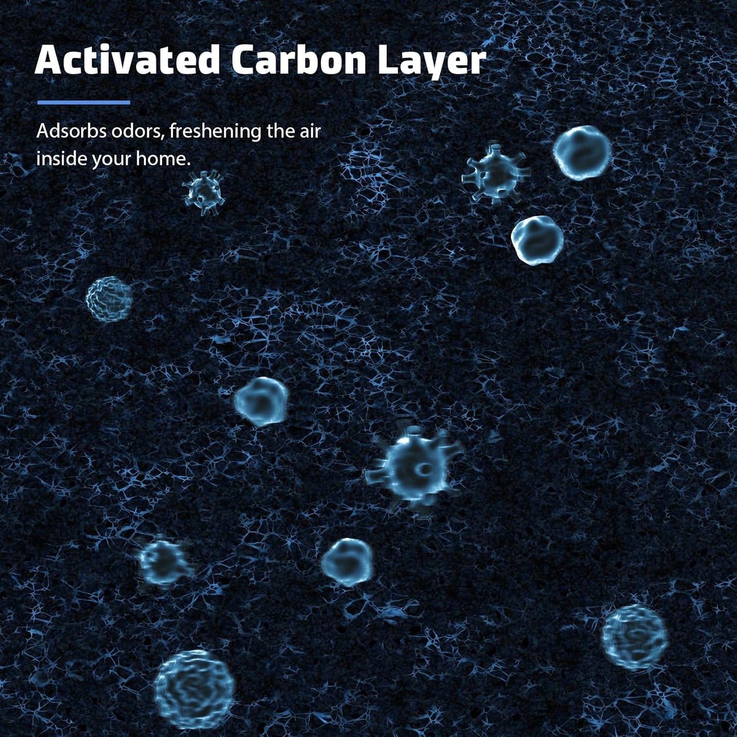 3-Pack MK04 Replacement Filter for Aroeve MK04/MG04JH Air Purifier - 4-in-1 H13 True HEPA Filter for Dust, Pet Dander, Smoke, and Pollen (Standard Version)