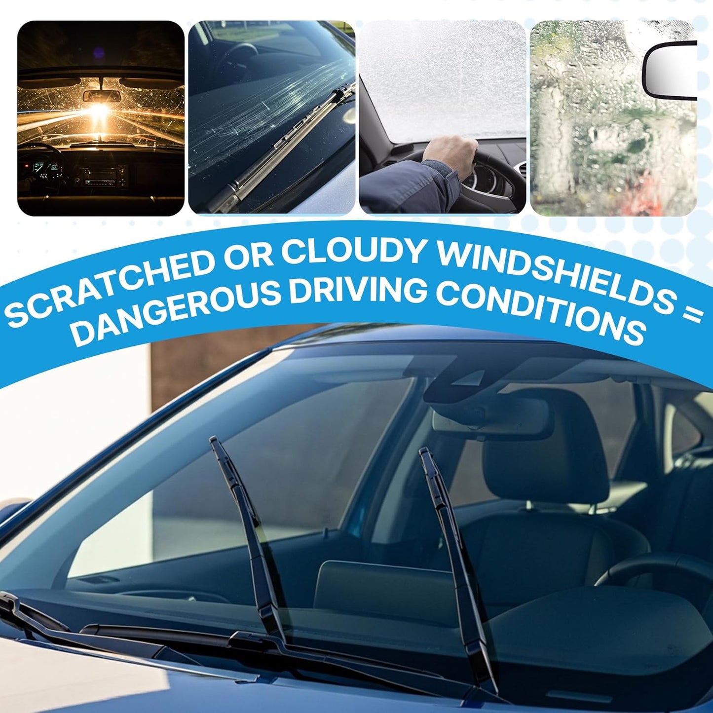 4.94 oz (140 g) Cerium Oxide Glass Polishing – Premium Windshield Glass Scratch Remover Powder 85% TREO, 3.5 Micron – IdealGlass Polishing Compound for AutoGlass, Side Windows, Mirrors – DIY or Pro