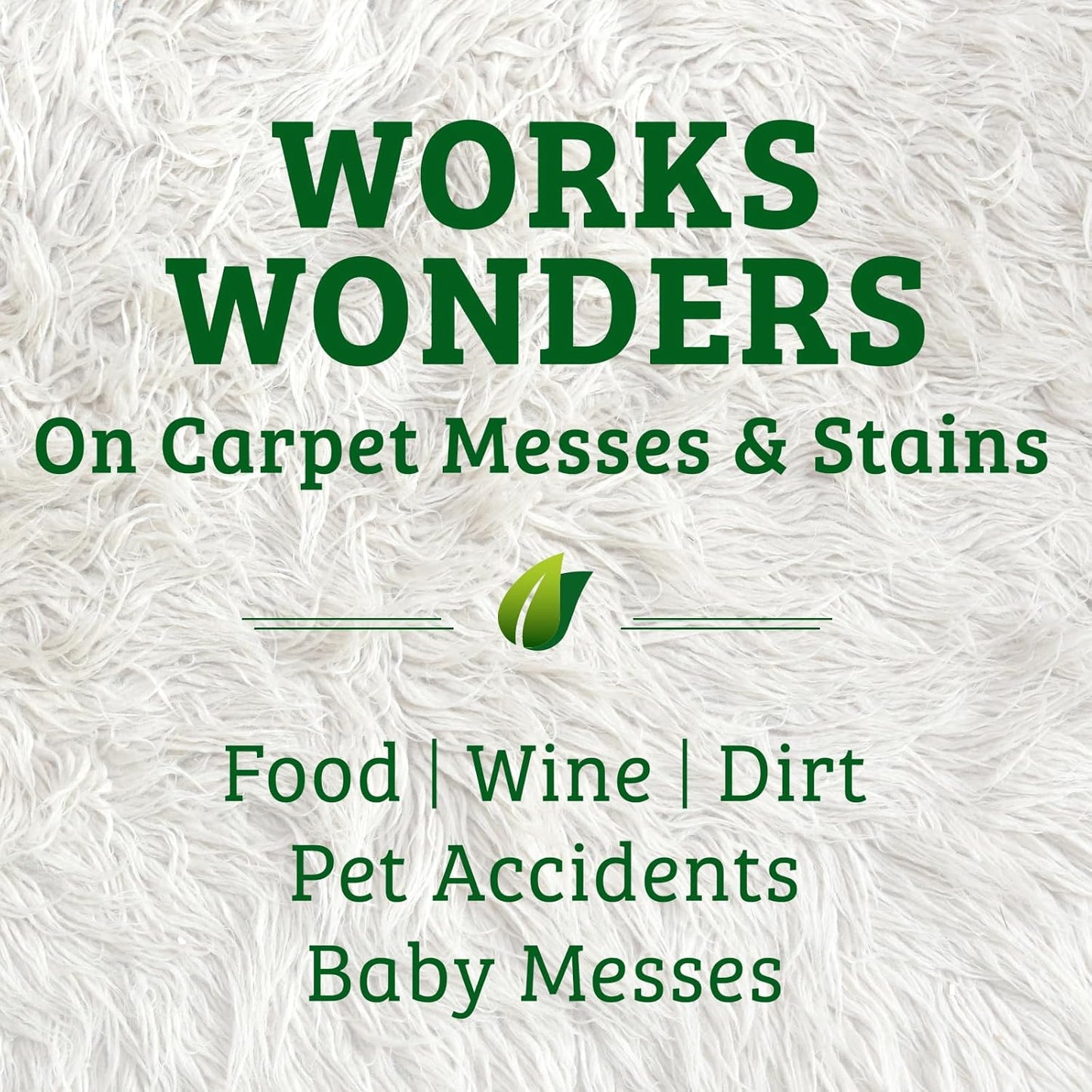 Biokleen Bac-Out Enzymatic Stain & Odor Remover for Carpet - Removes Stains and odors caused by dirt, pet accidents, wine, food, smoke - 2 Pack 32 oz w/Micro Cleaning Towel