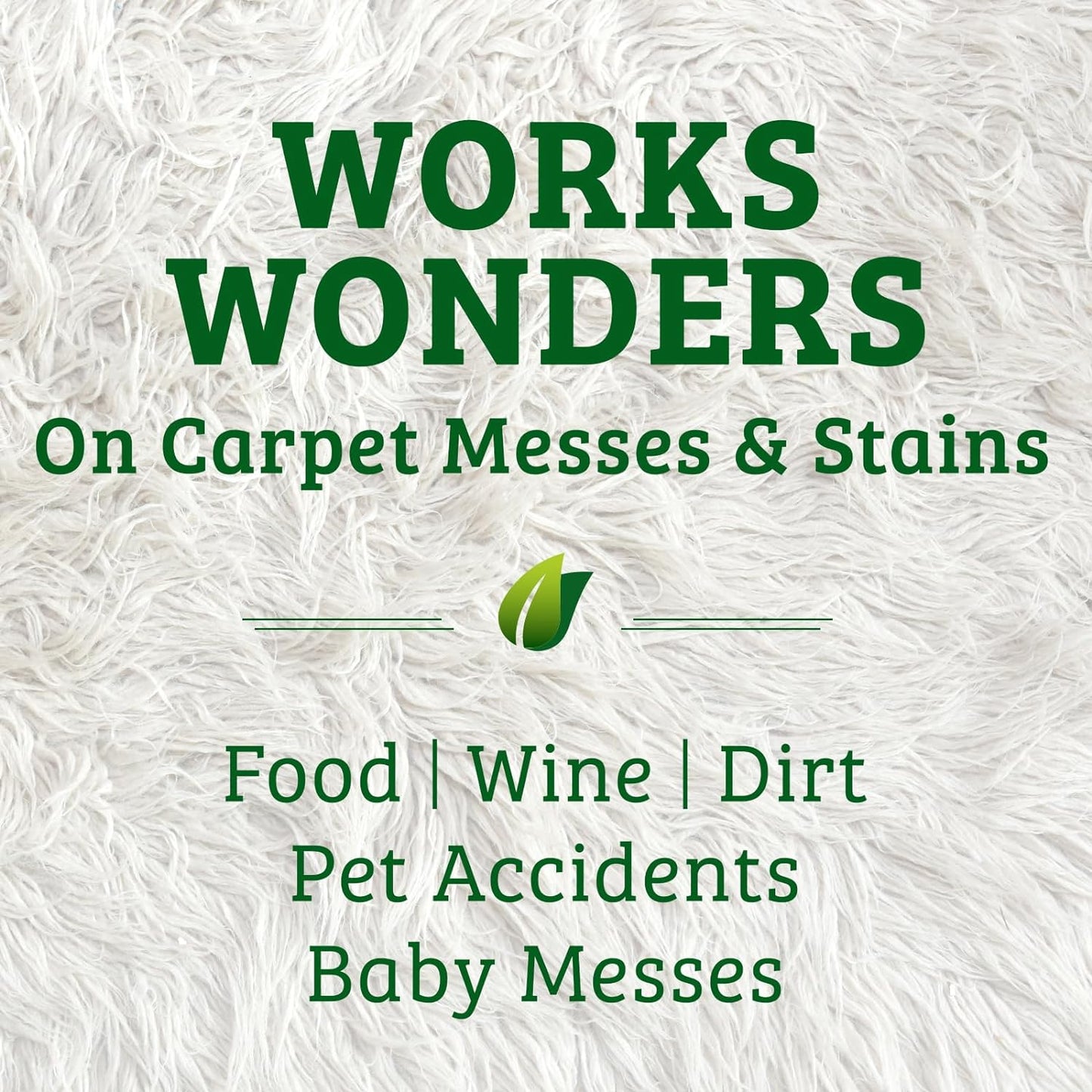 Biokleen Bac-Out Carpet Stain Remover Enzymatic, Destroys Stains & Odors Safely, for Pet Urine, Laundry, Diapers, Wine, Carpets, More, Eco-Friendly, Plant-Based