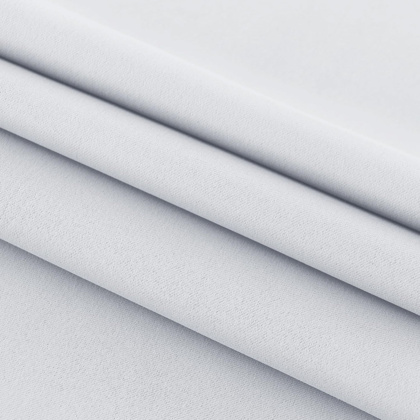 DWCN French Door Curtains – Rod Pocket Thermal Curtain for Doors with Glass Window, Kitchen and Patio Doors for Privacy, 25 X 80 Inches Long, 1 Curtain Panel with Tieback, Greyish White