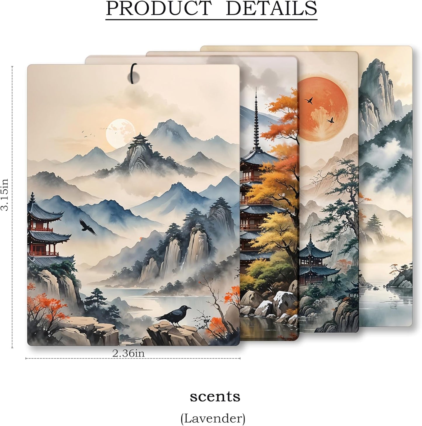 Car Air Freshener, Car Accessories Mirror Decor for Women Men-648