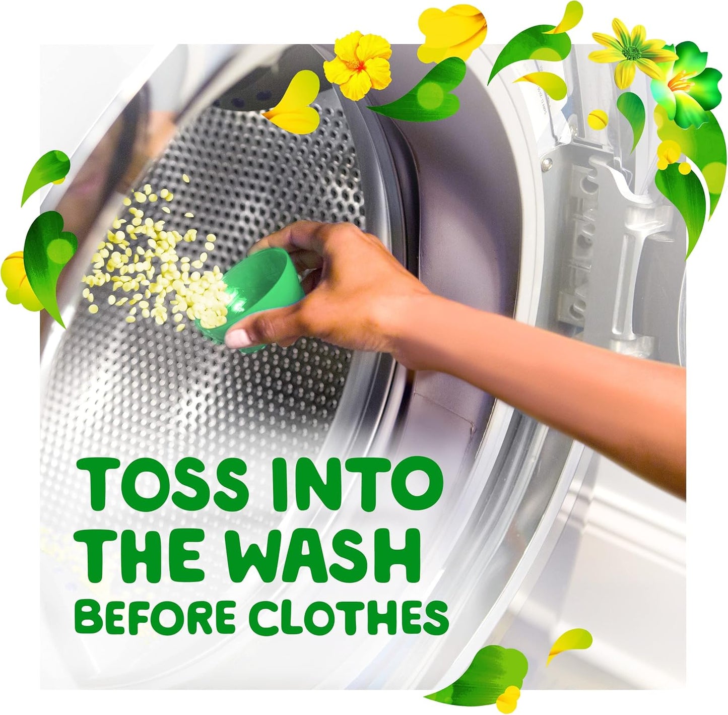 Gain Fireworks In-Wash Scent Booster Beads, Original, 9.1 oz/Pack (4 Pack)