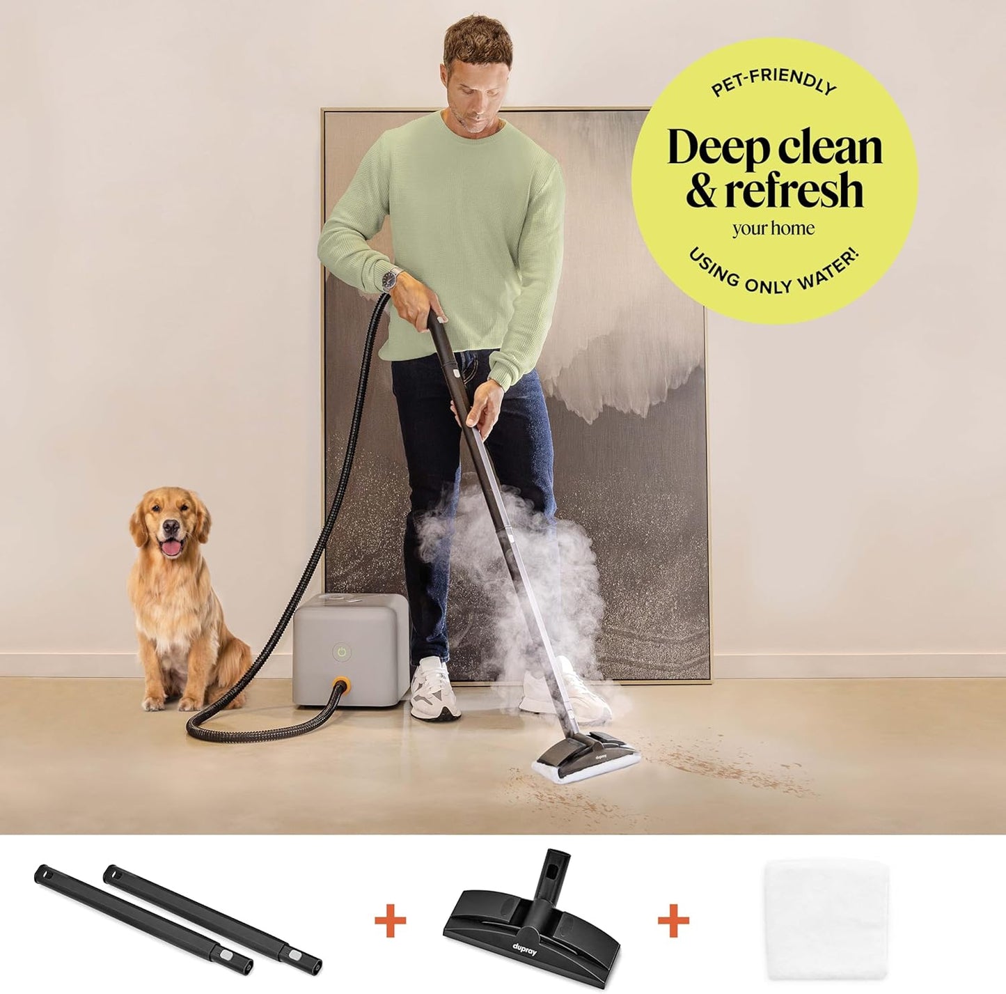 Dupray Washable Microfiber Cloths, Accessories Pack of 10