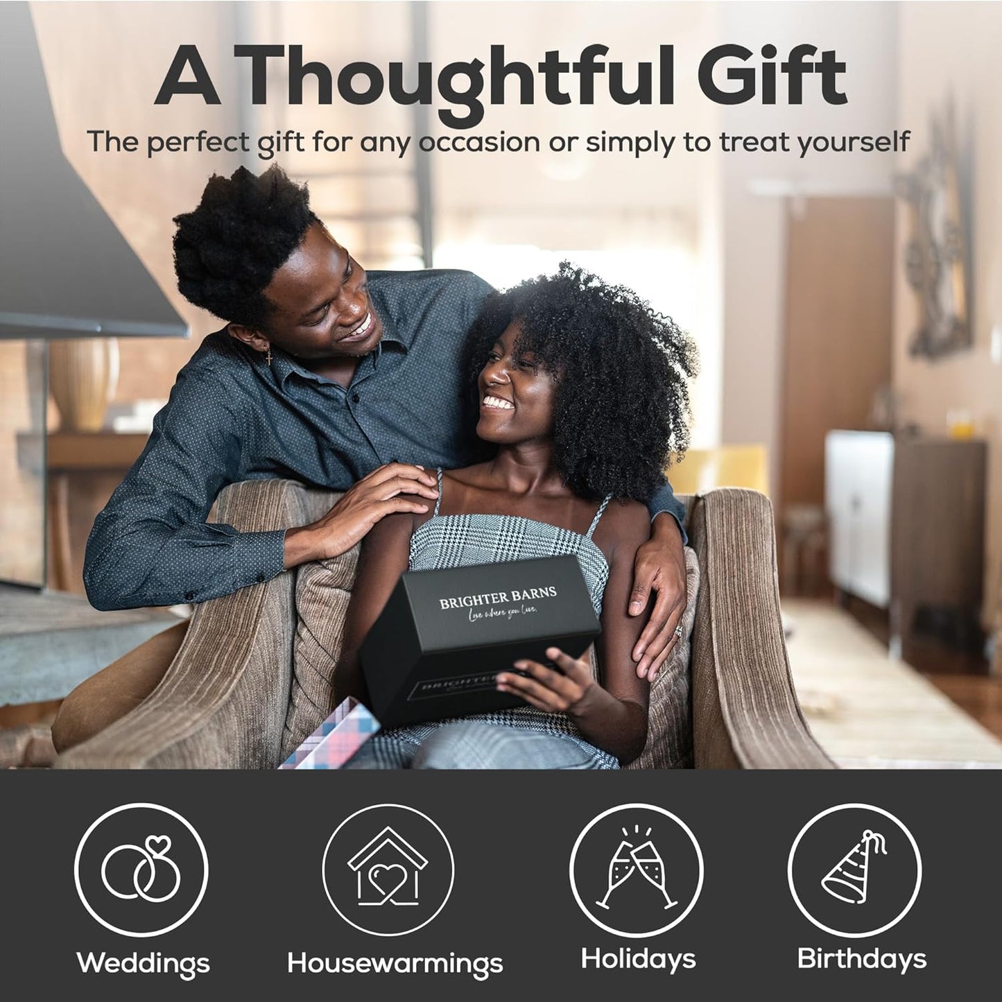 Amber Glass Hand Soap Dispenser Bathroom Set by Brighter Barns - Hand Soap Dispenser for Kitchen Sink & Bathroom - Bamboo Glass Bottle with Tray - Modern Home Decor for Spa, RV, Fitness Center (Amber)