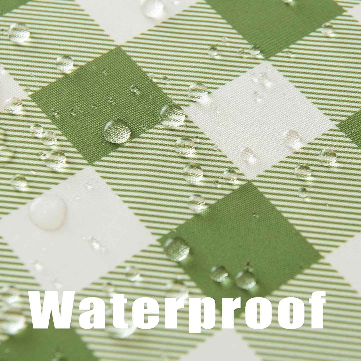 Classic Gingham Buffalo Tablecloth Fabric - Oblong 58x144 Inch Water Proof Checkered Table Cloth for Indoor Outdoor - Table Cover for Birthday, Picnics, BBQs, and Parties