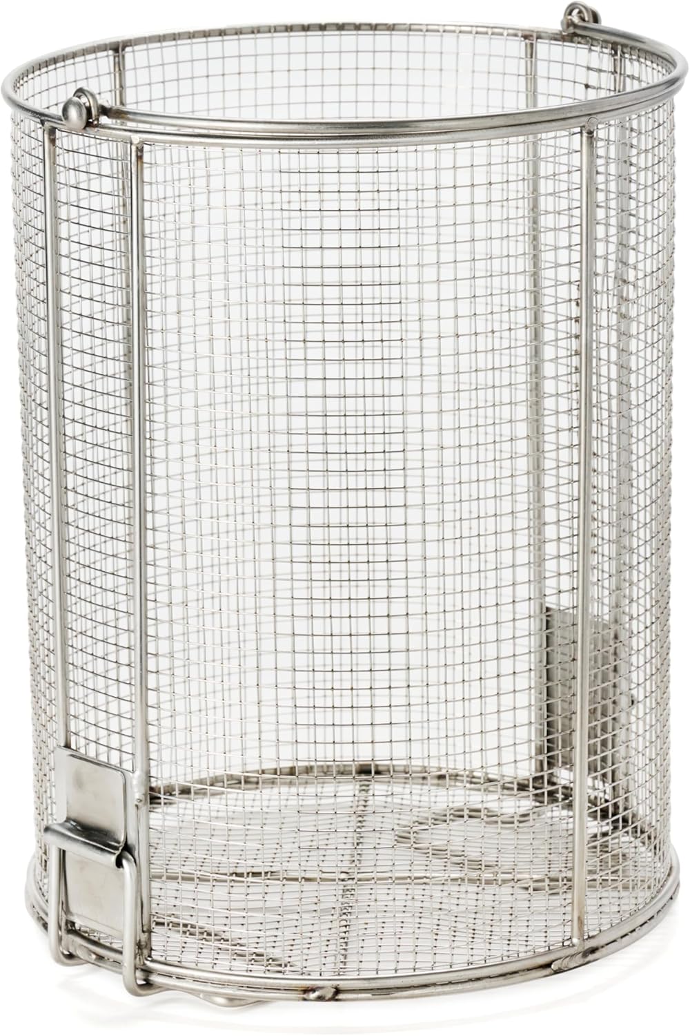 Dip N’ Drain – The Ultimate Stainless Steel Parts Cleaning Basket | Fits Any 5-Gallon Bucket, 1/4″ Mesh, Swing Handle (Bucket Included)