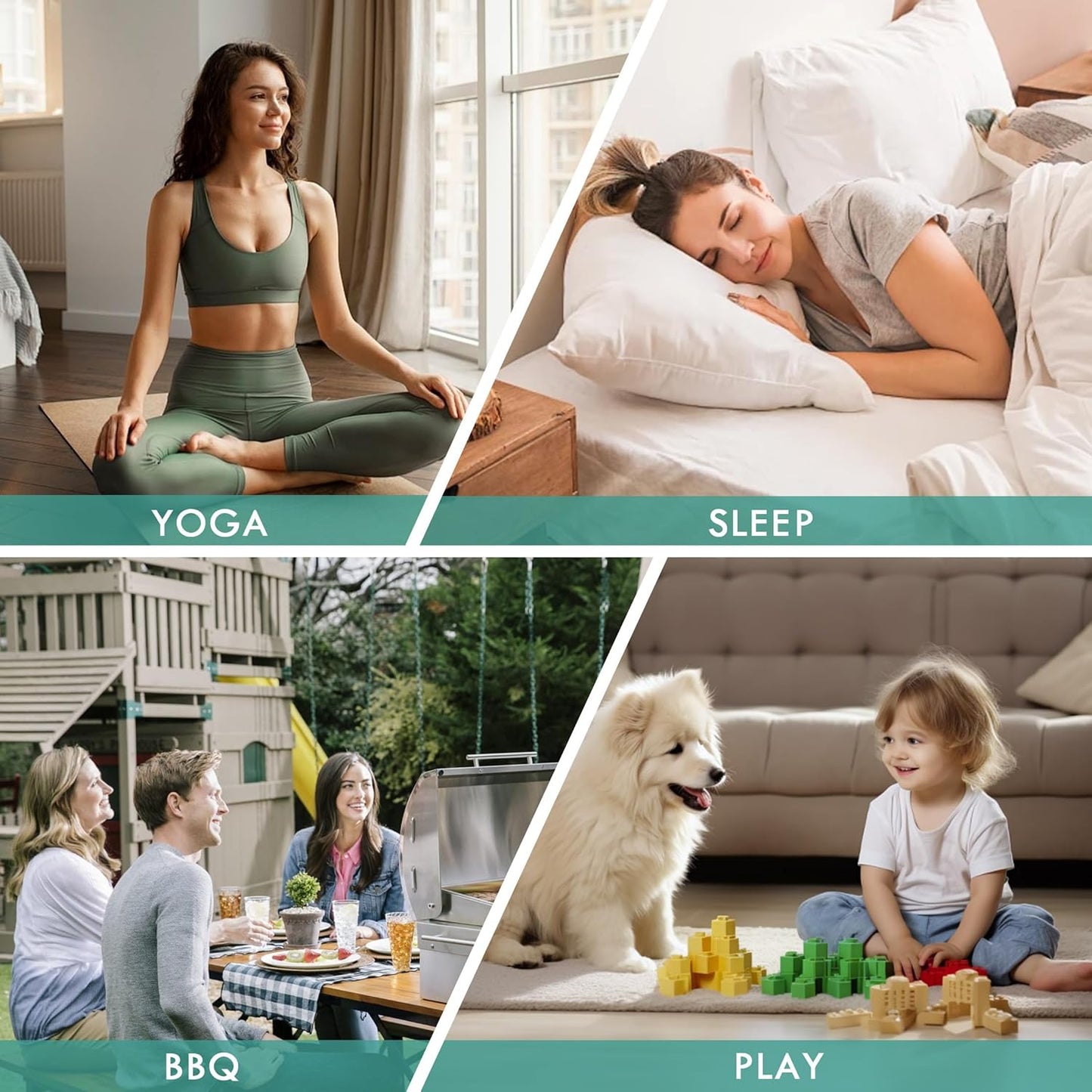 Plug-in Air Freshener Starter Kit, 1 Warmer and 9 Essential Oil Refills, Lavender, Vanilla, Linen Scent for Home, Bathroom and Office, Compatible with Air Wick and Glade Air Fresheners