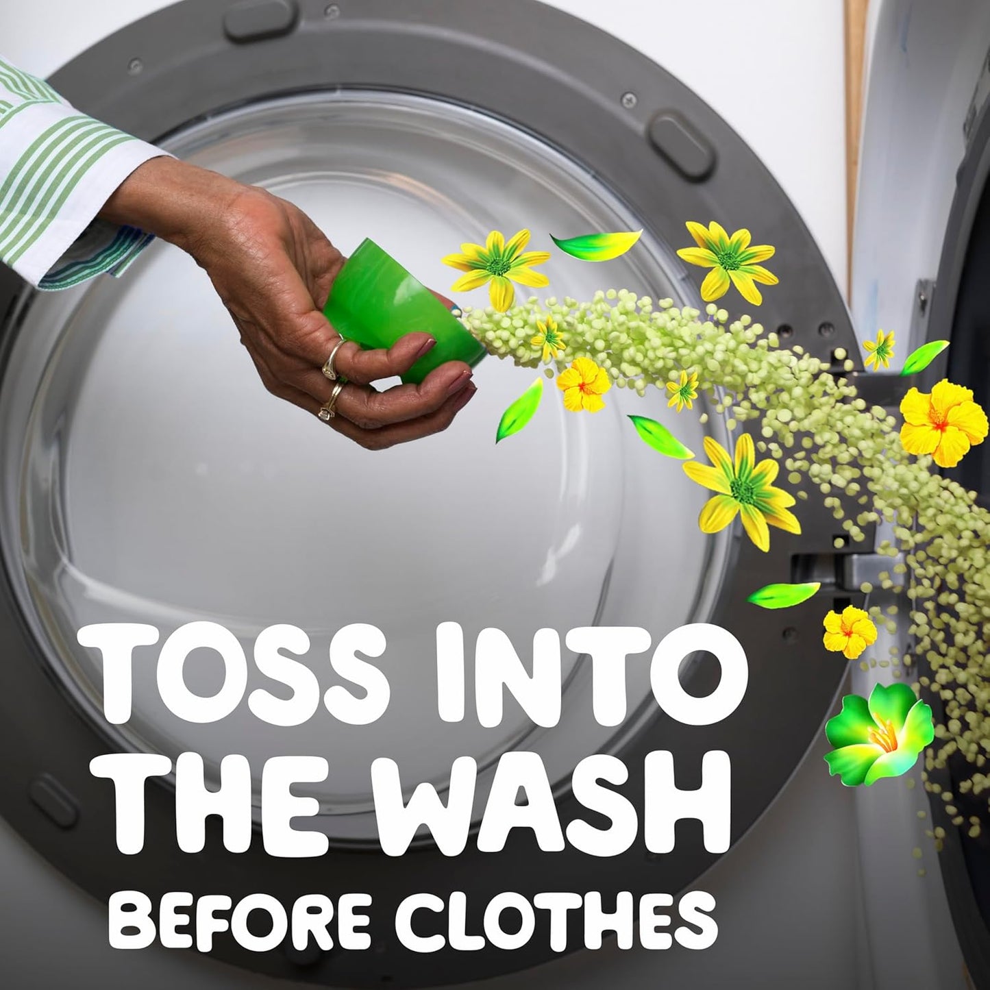 Gain Fireworks In-Wash Scent Booster Beads, Original, 24 oz, Laundry Scent Boosters, Gain Scent Booster Beads, Odor Eliminator